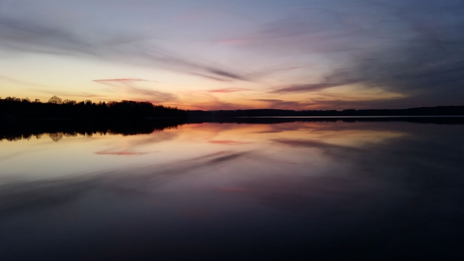 Samsung Galaxy S5 sample photo. Bautzen, reservoir, evening sky photography