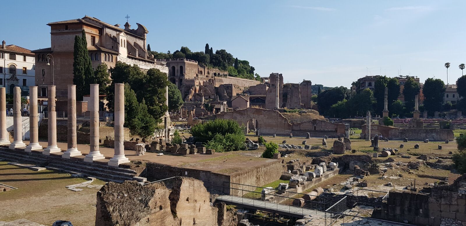 Samsung Galaxy S8 sample photo. Rome, forum, palatino photography