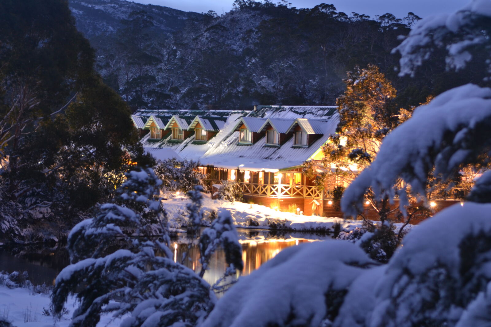 Nikon D3100 sample photo. Australia, cradle, mountain, lodge photography