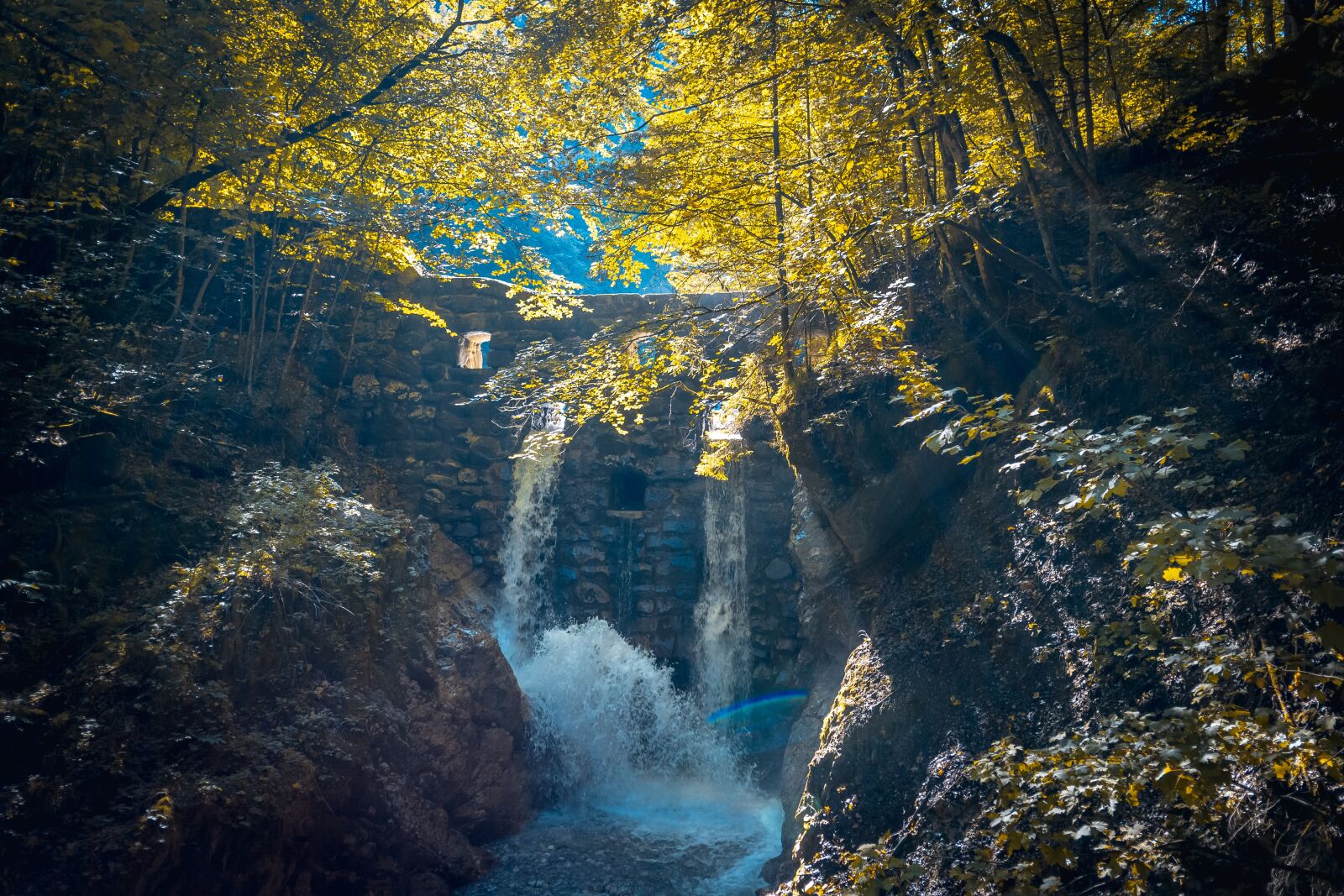 Sony a6000 + Sigma 19mm F2.8 EX DN sample photo. Wolf gorge, stans, tyrol photography