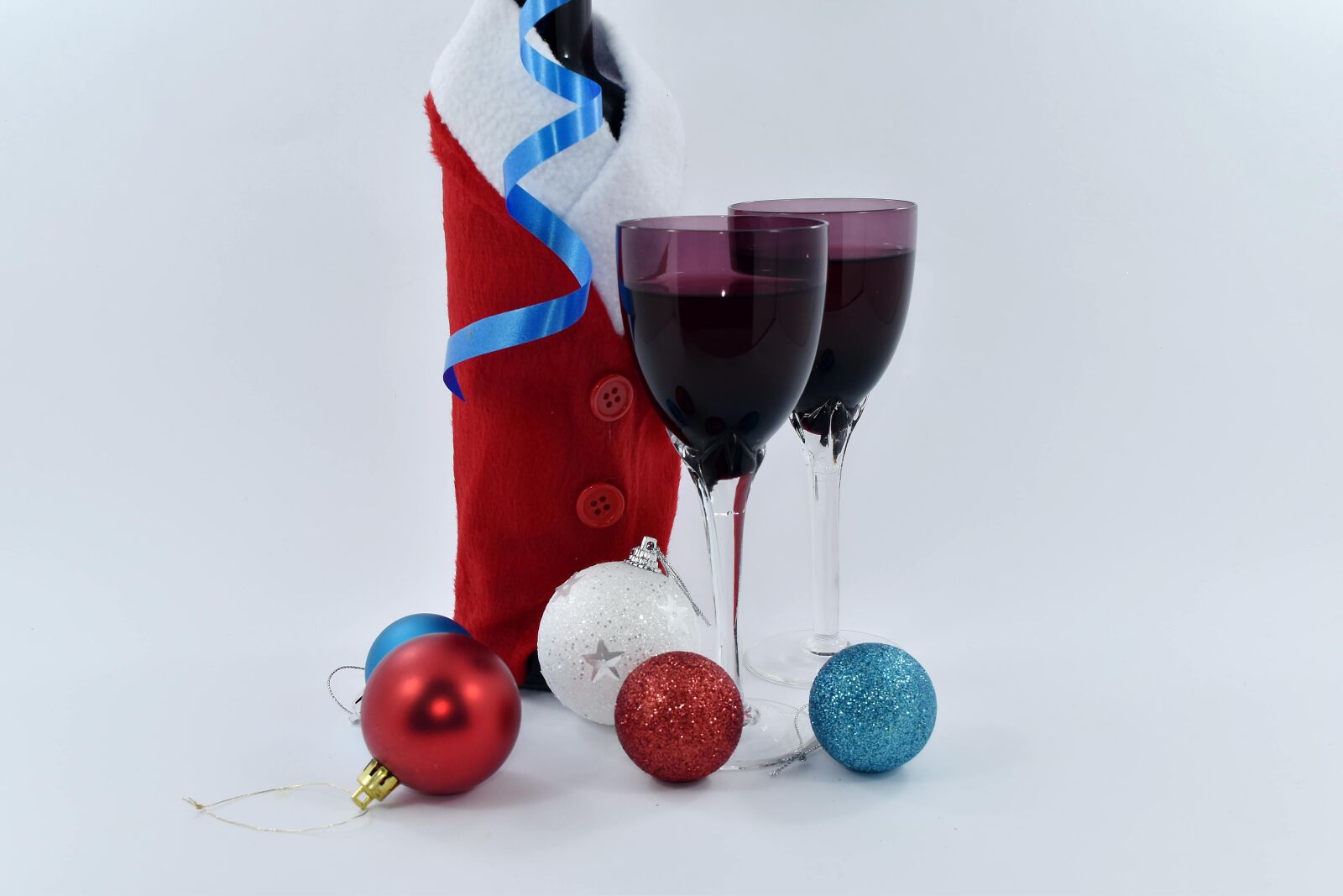 Nikon D5500 sample photo. Bottle, celebration, champagne, christmas photography