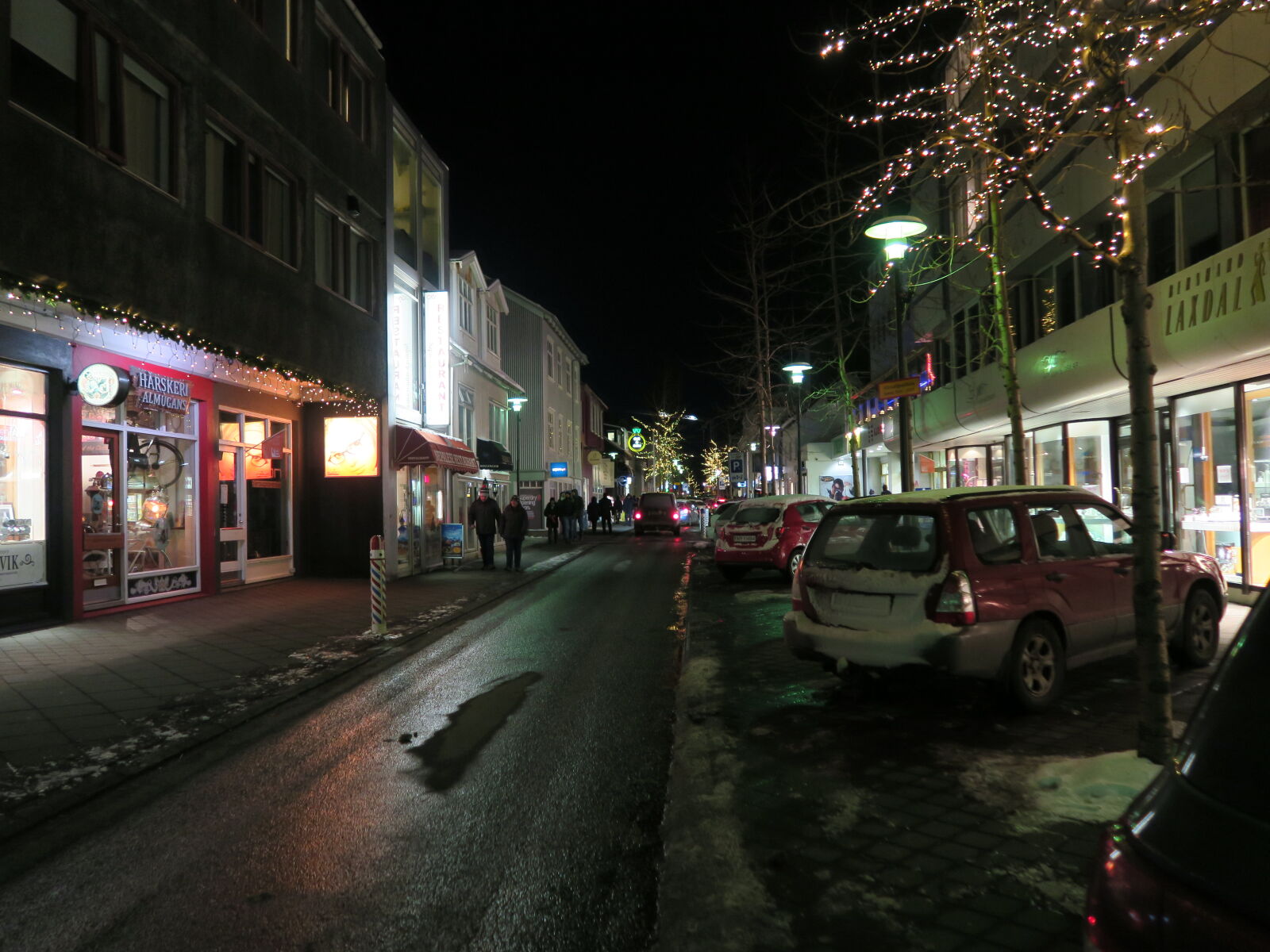Canon PowerShot G7 X sample photo. Iceland, night, reykjavik, town photography