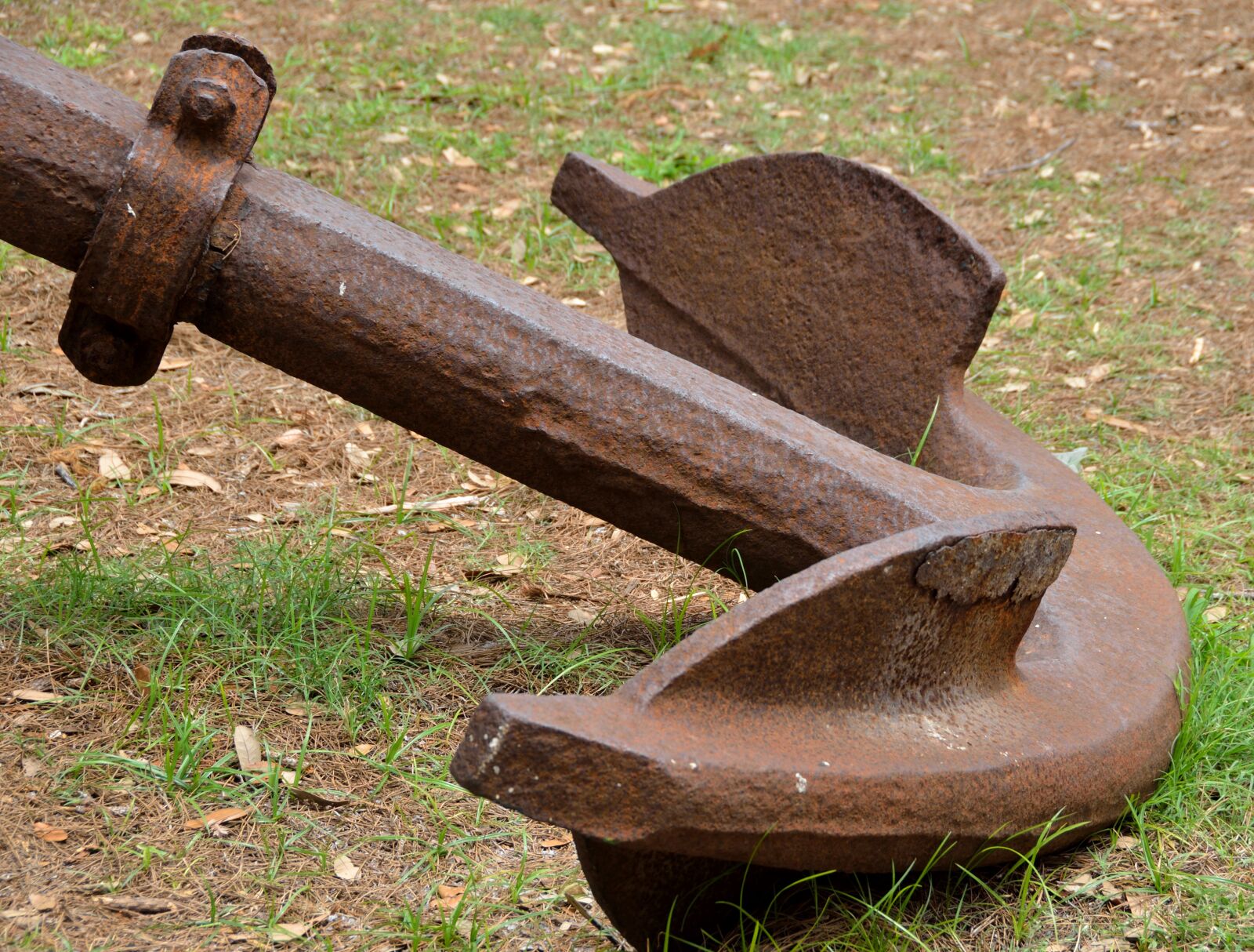 Nikon D7000 sample photo. Old anchor, rusty, rustic photography