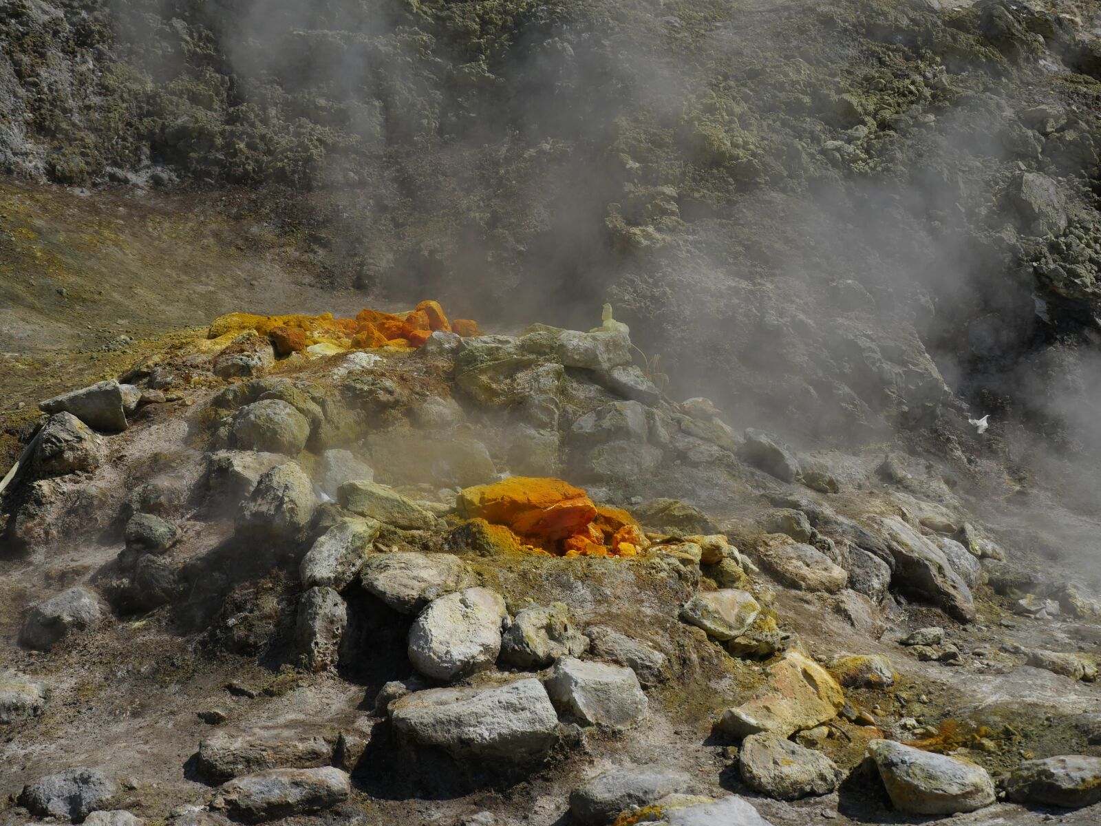 Panasonic Lumix DMC-GX8 sample photo. Fumaroles, volcanism, steam photography