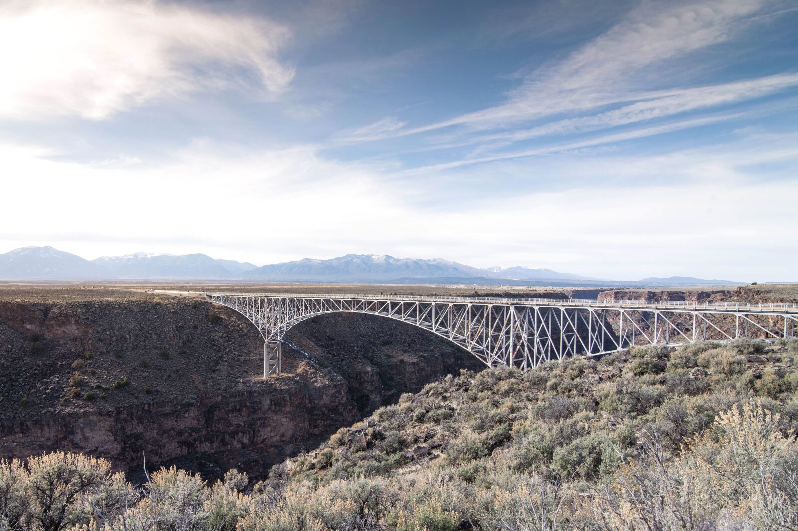 Nikon D610 sample photo. Canyon, bridge, water, architecture photography