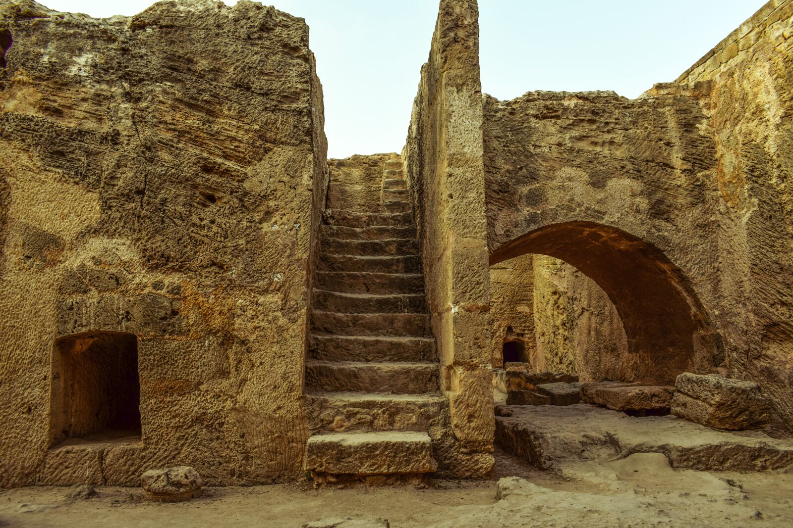Nikon D3300 sample photo. Cyprus, paphos, tombs of photography