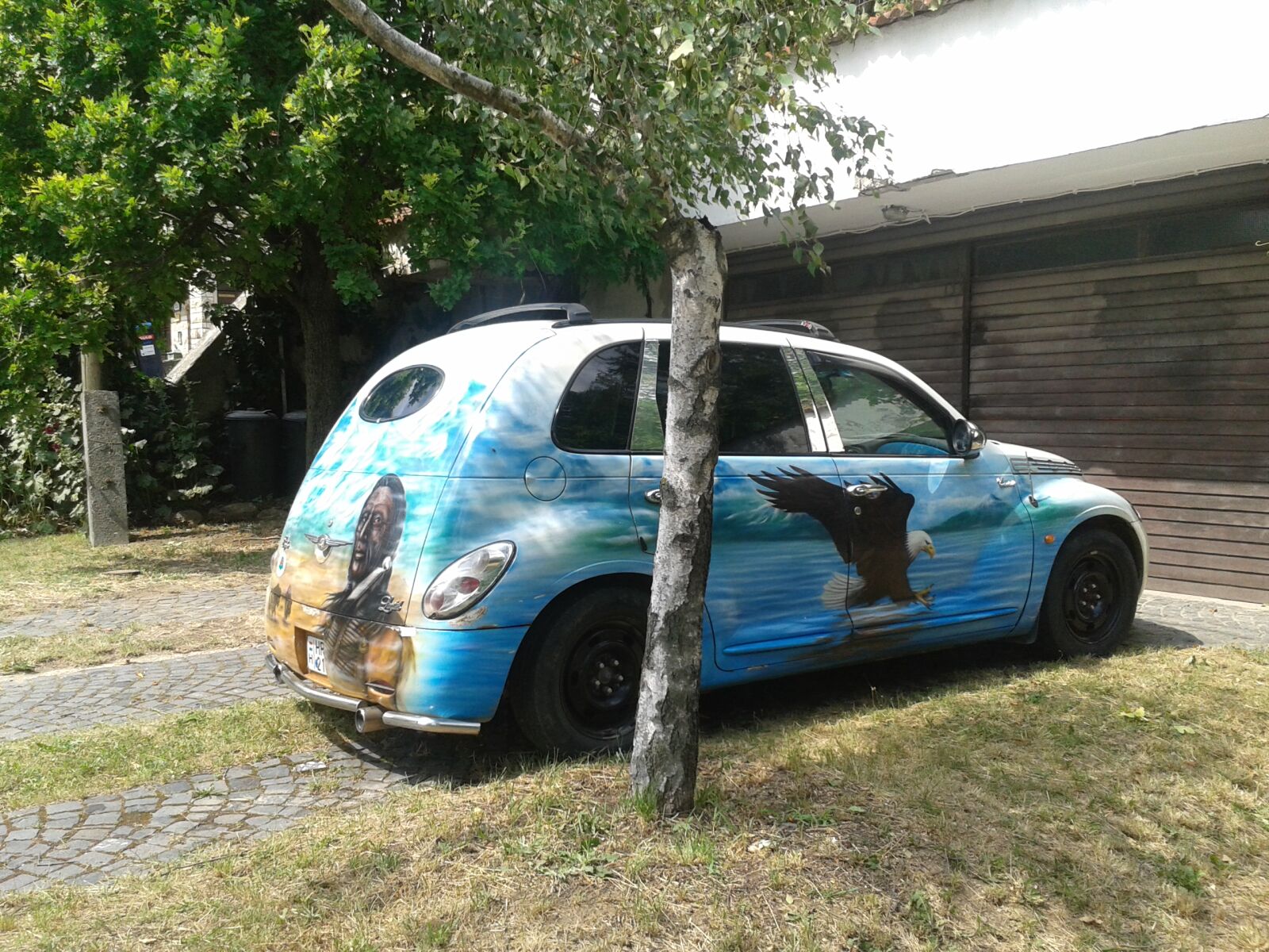 Samsung Galaxy S3 Mini sample photo. Car, painted, car photography