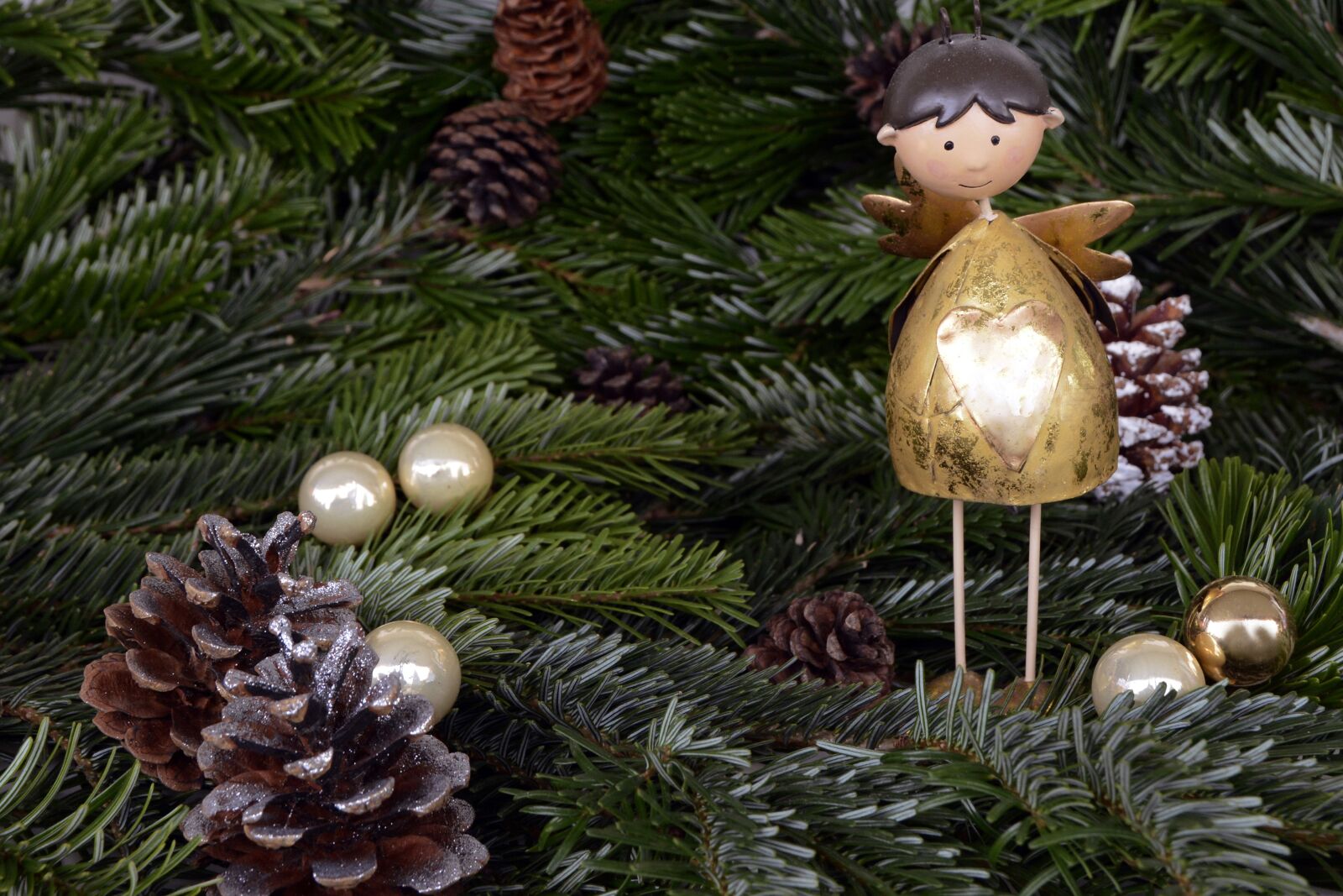 Nikon D7100 sample photo. Christmas, angel, angel wings photography