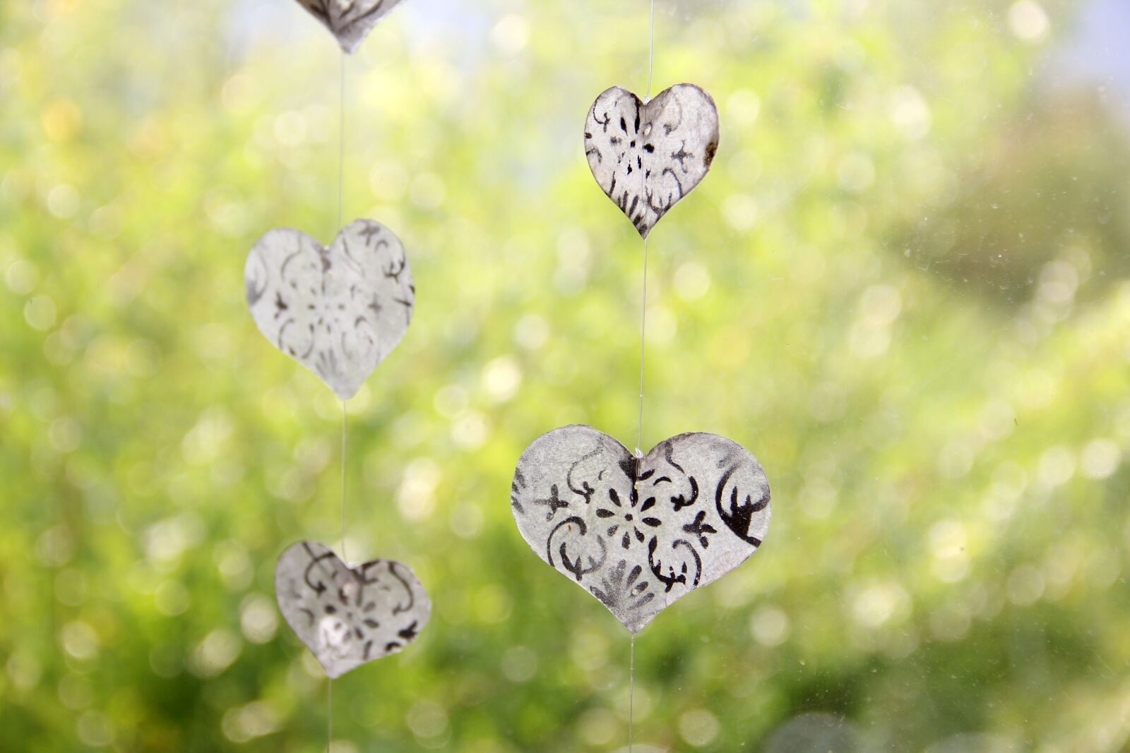 Canon EOS 60D sample photo. Heart, deco, glass photography