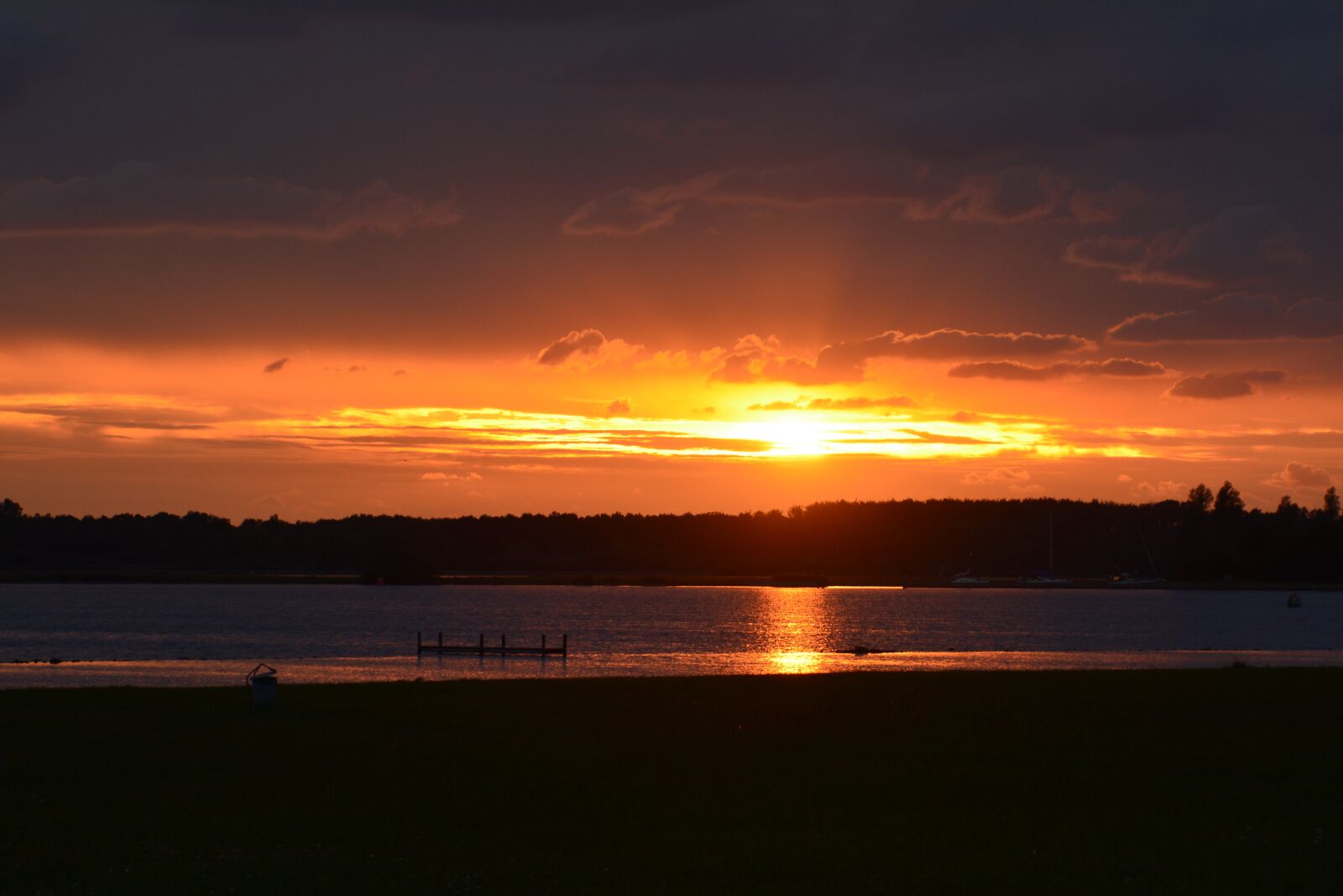 Nikon D7100 sample photo. Evening sky, sunset, reflection photography