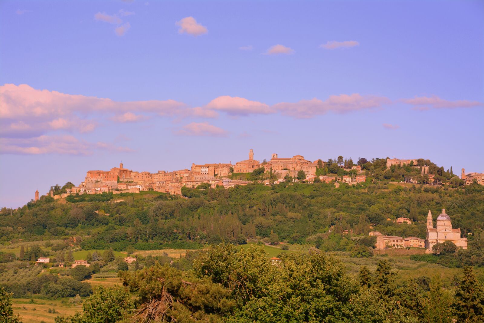 Nikon D7100 sample photo. Montepulciano, hill, country photography