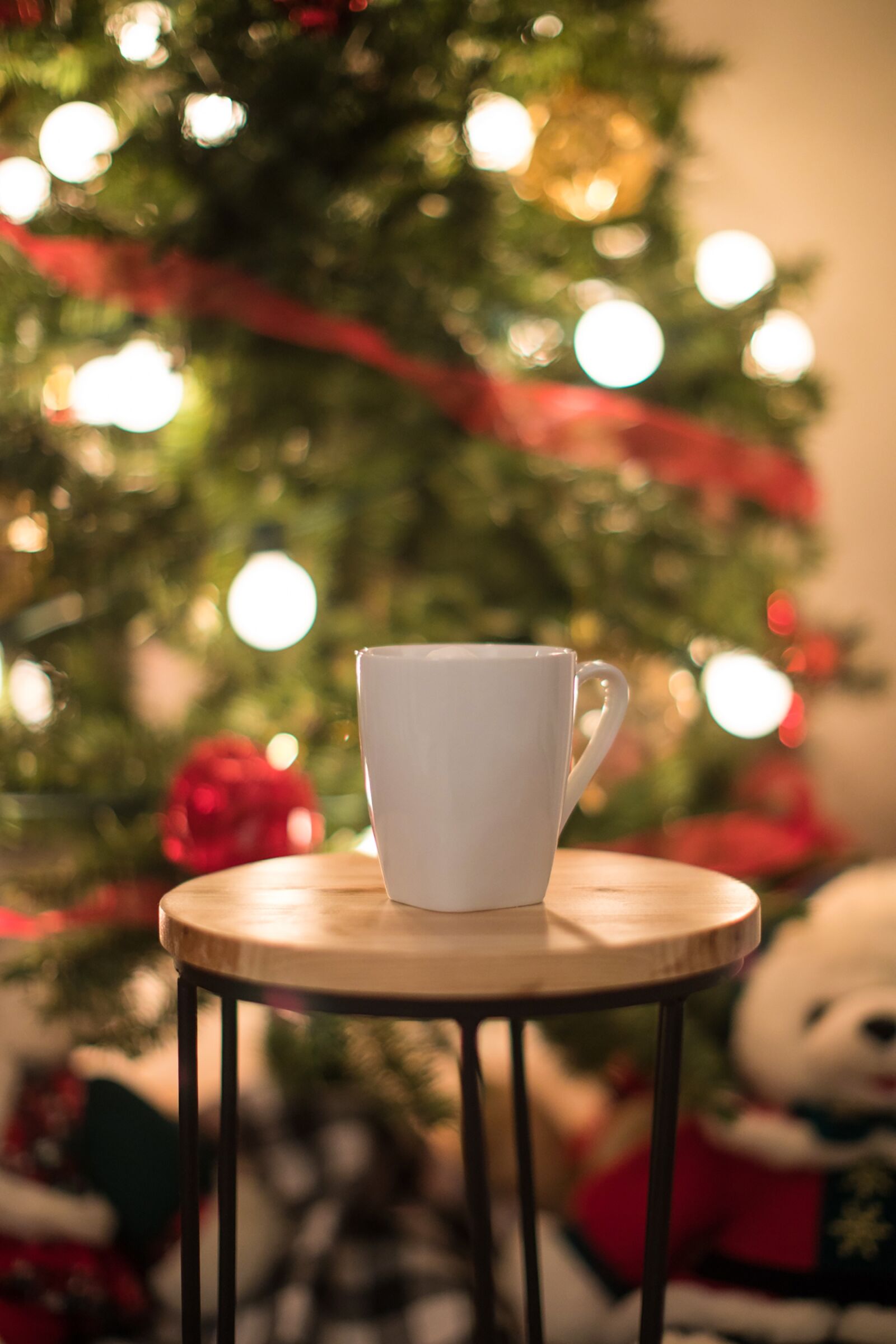 Canon EF 50mm F1.2L USM sample photo. Christmas, hot chocolate, christmas photography