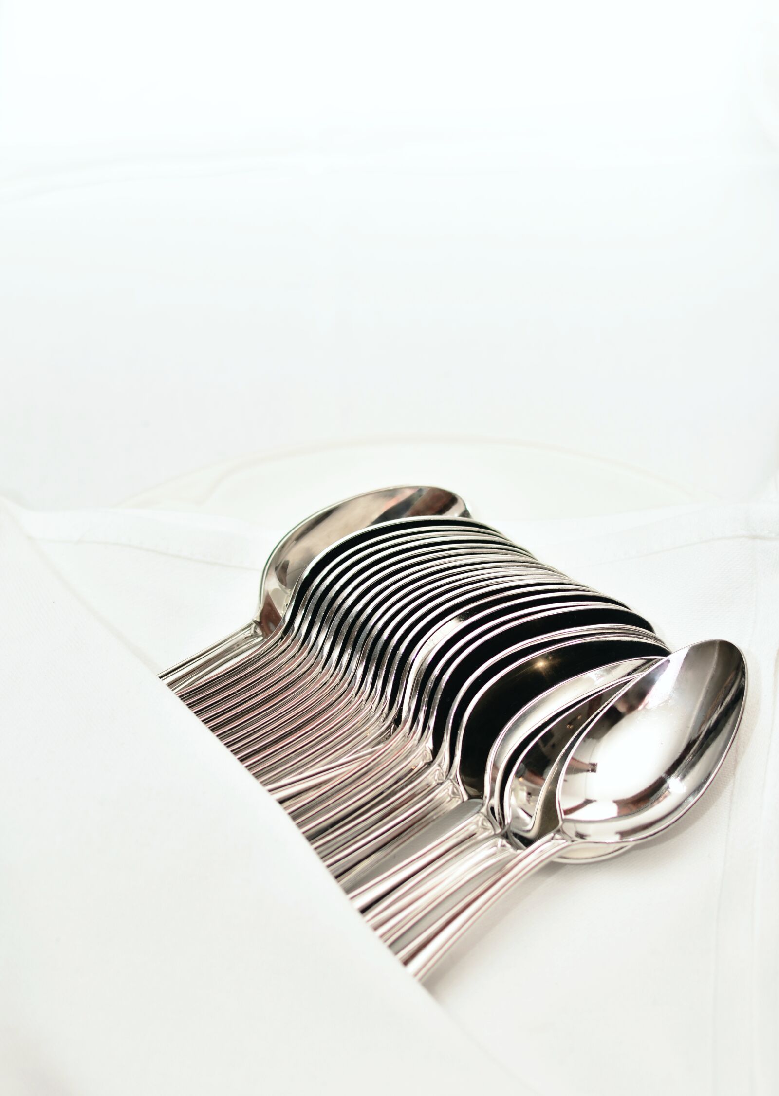 Nikon D5200 sample photo. Spoon, silver, chrome photography