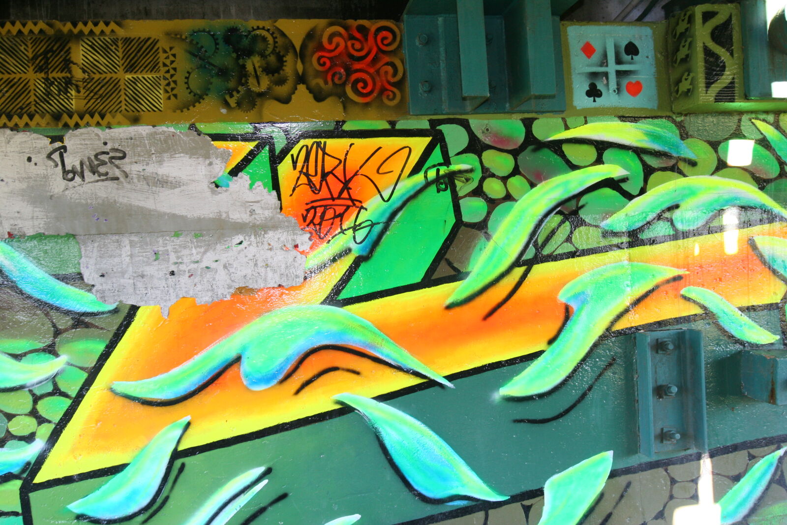 Canon EOS 20D sample photo. Art, bright, graffiti, maitai photography