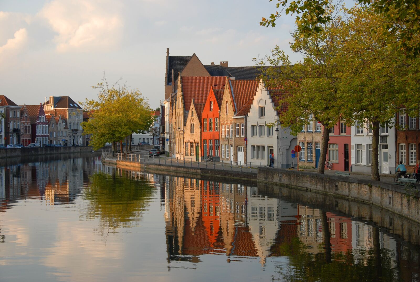 Nikon D200 sample photo. Belgium, bruges, channel photography