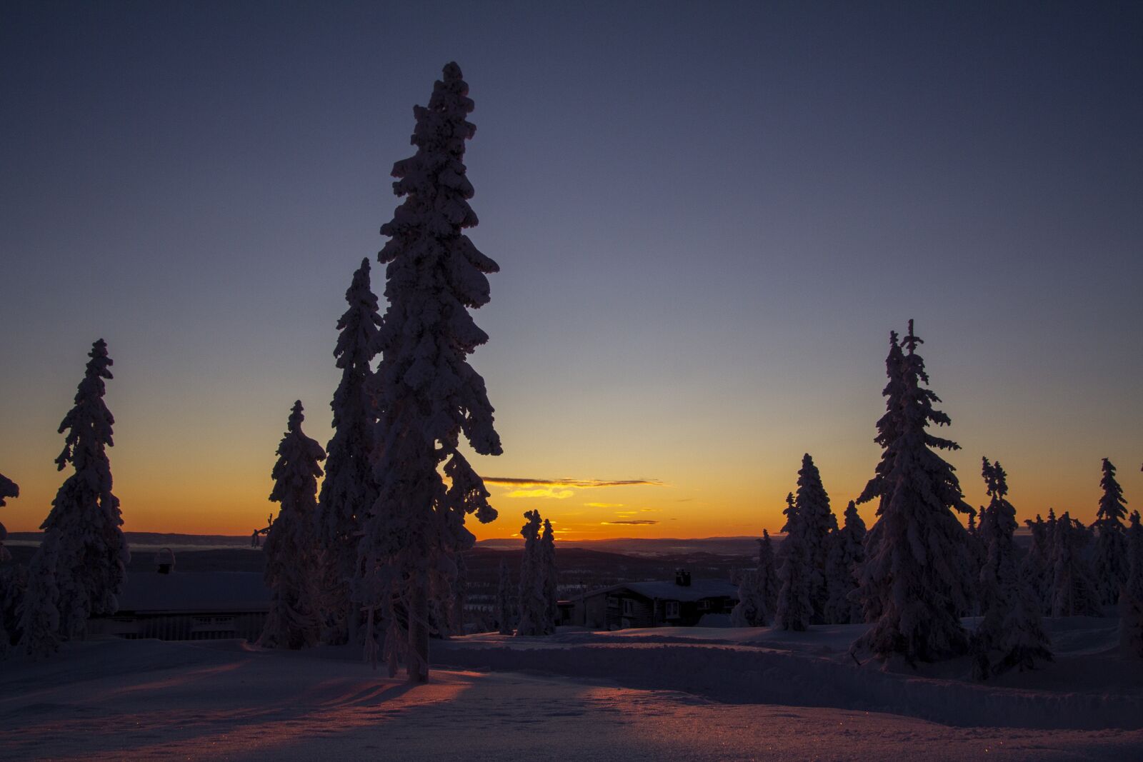 Canon EOS 60D sample photo. Snow, sunset, landscape photography