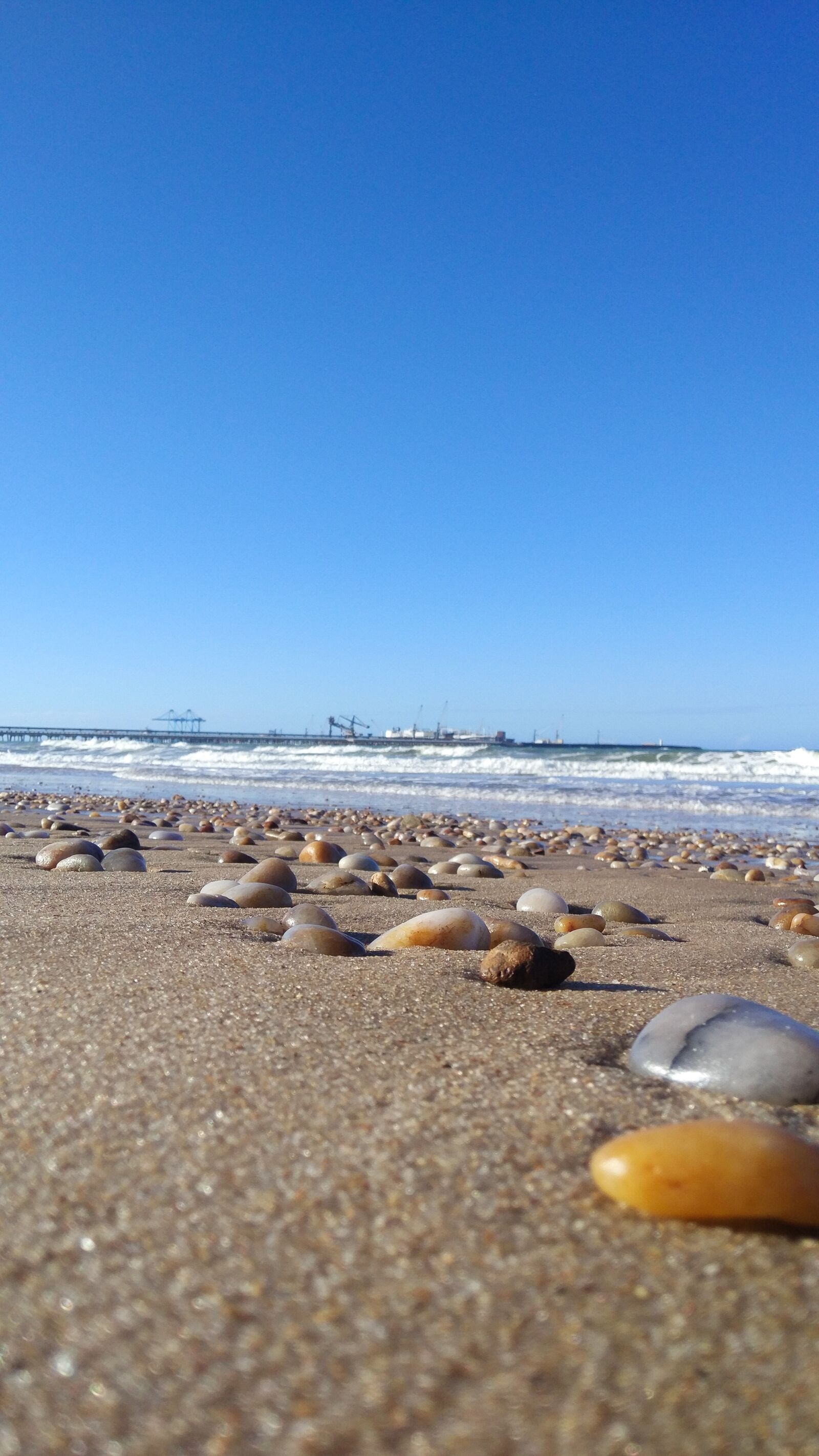 Xiaomi MIX sample photo. Beach, stone, sea photography