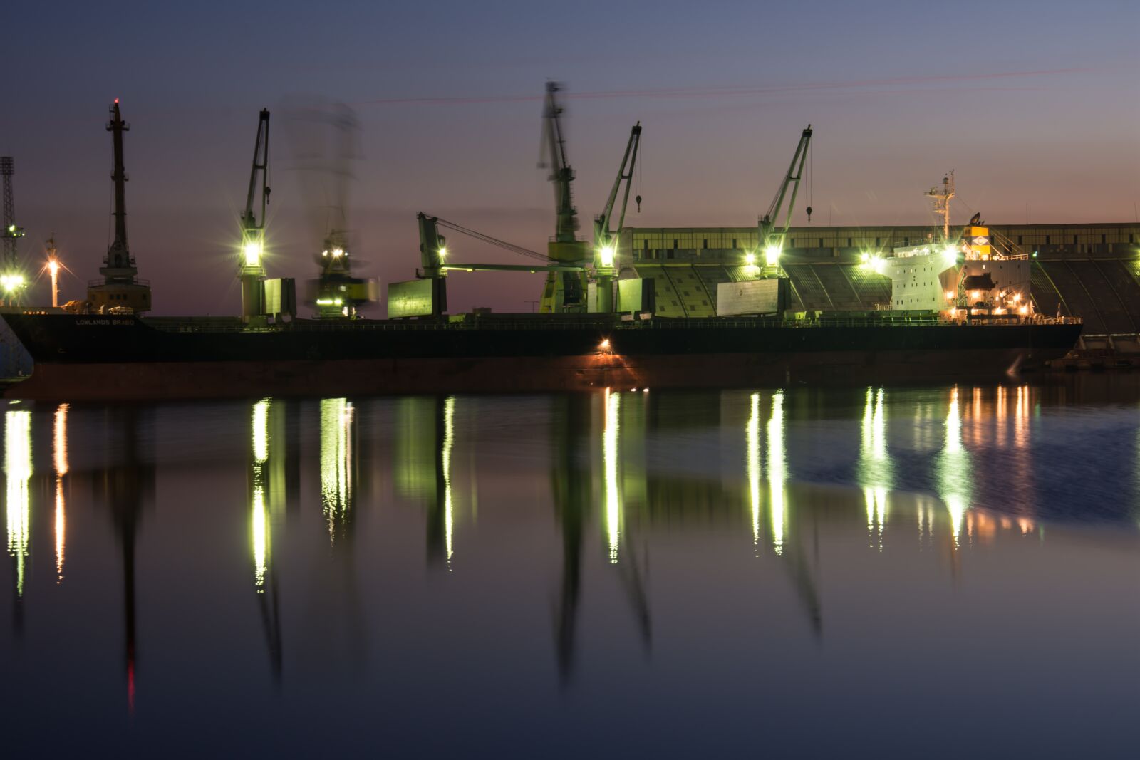 Nikon D7200 sample photo. Port, sunset, bulgaria photography