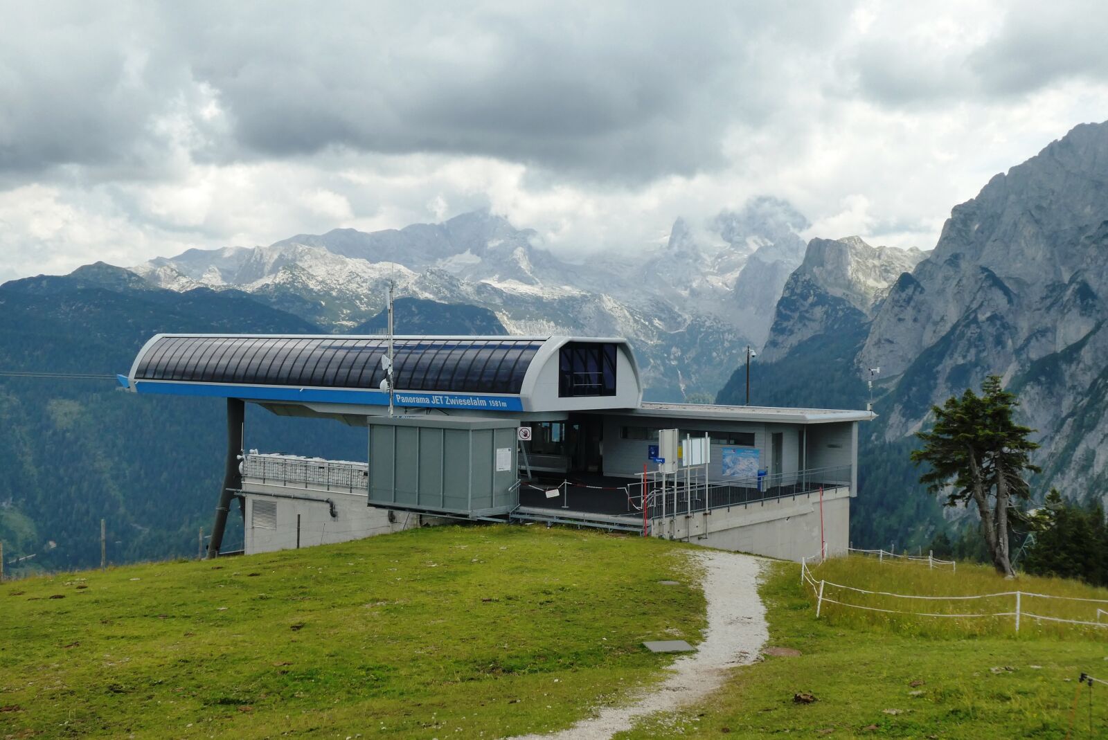Panasonic Lumix DC-ZS70 (Lumix DC-TZ90) sample photo. Cableway, panorama, zwieselalm photography