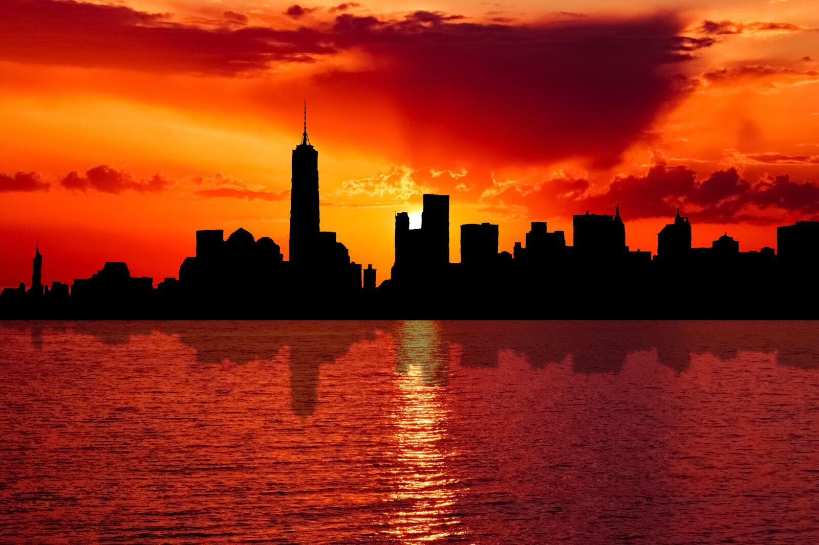Nikon D3300 sample photo. Skyline, new york, city photography