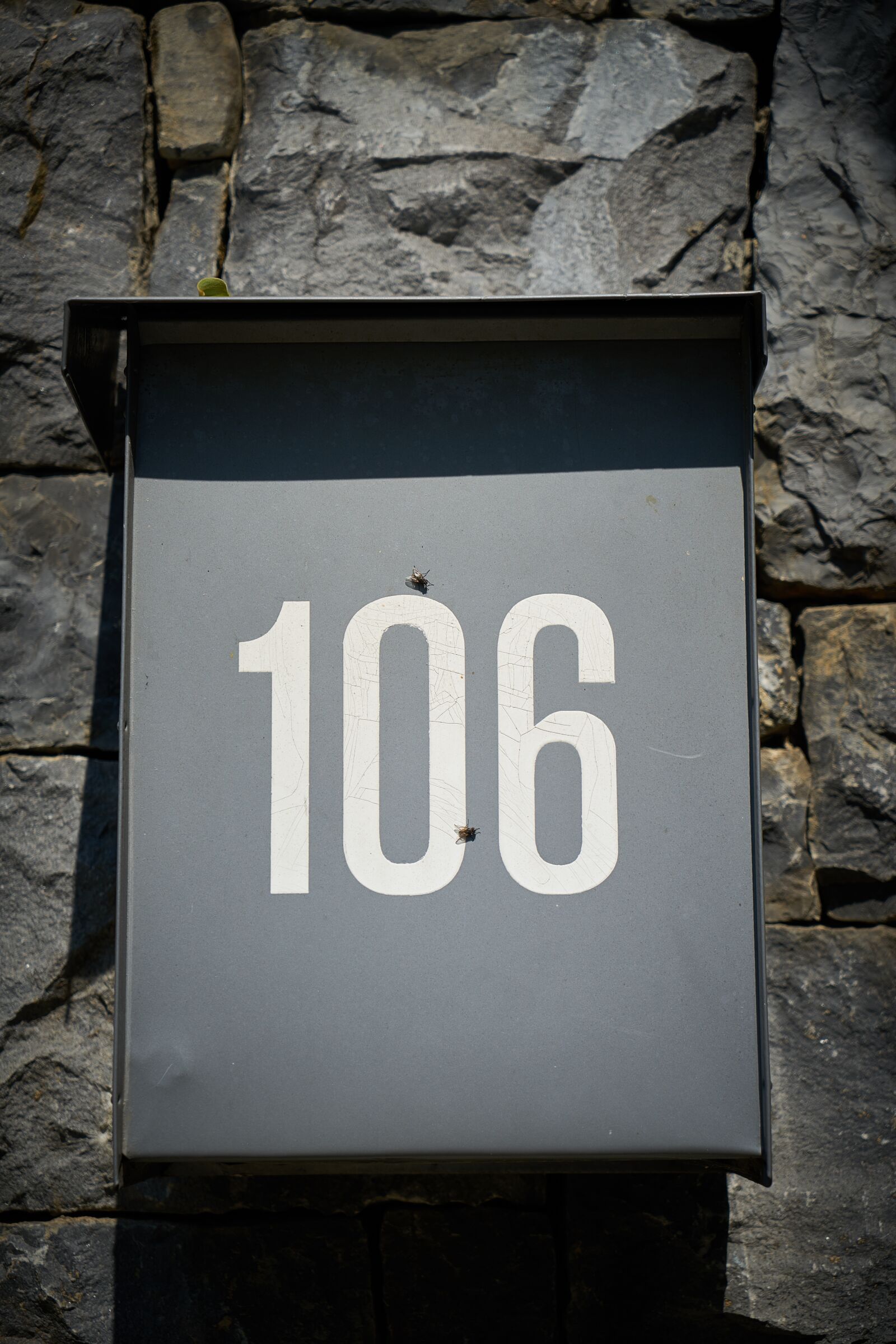 Sony a7R II sample photo. Mail box, number, figure photography