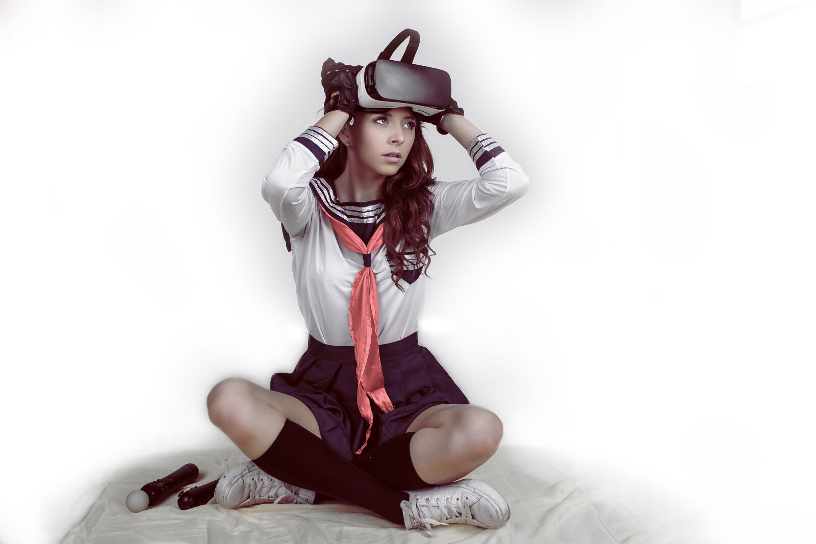 Canon EOS 600D (Rebel EOS T3i / EOS Kiss X5) sample photo. Cosplay, girl, japanese, school photography