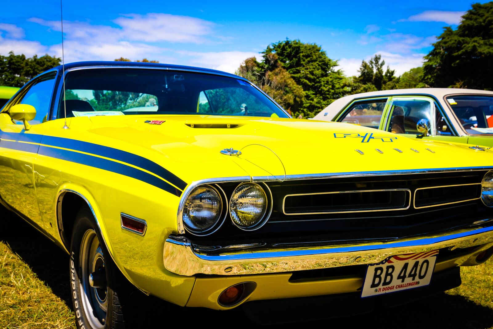 Canon EOS 70D + Canon EF 24-105mm F4L IS USM sample photo. Car, yellow, vintage photography