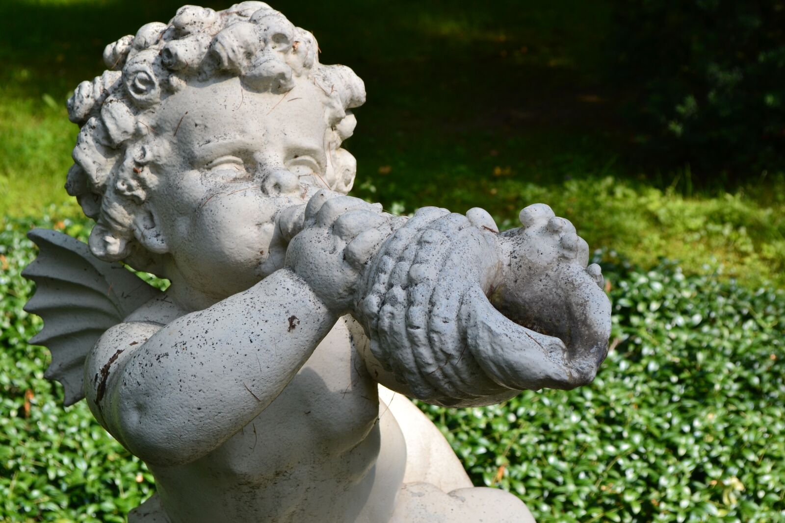 Nikon D3100 sample photo. Angel, sculpture, ornament photography