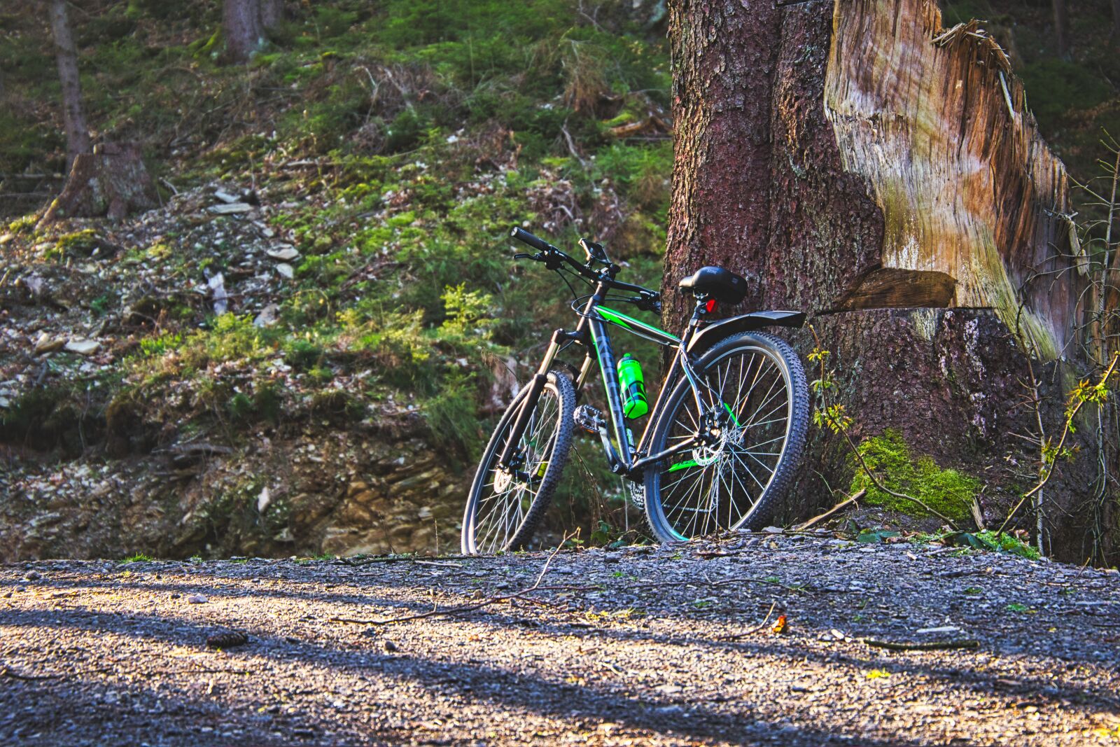 Canon EF 24-105mm F3.5-5.6 IS STM sample photo. Biking, bicycle tour, mountain photography