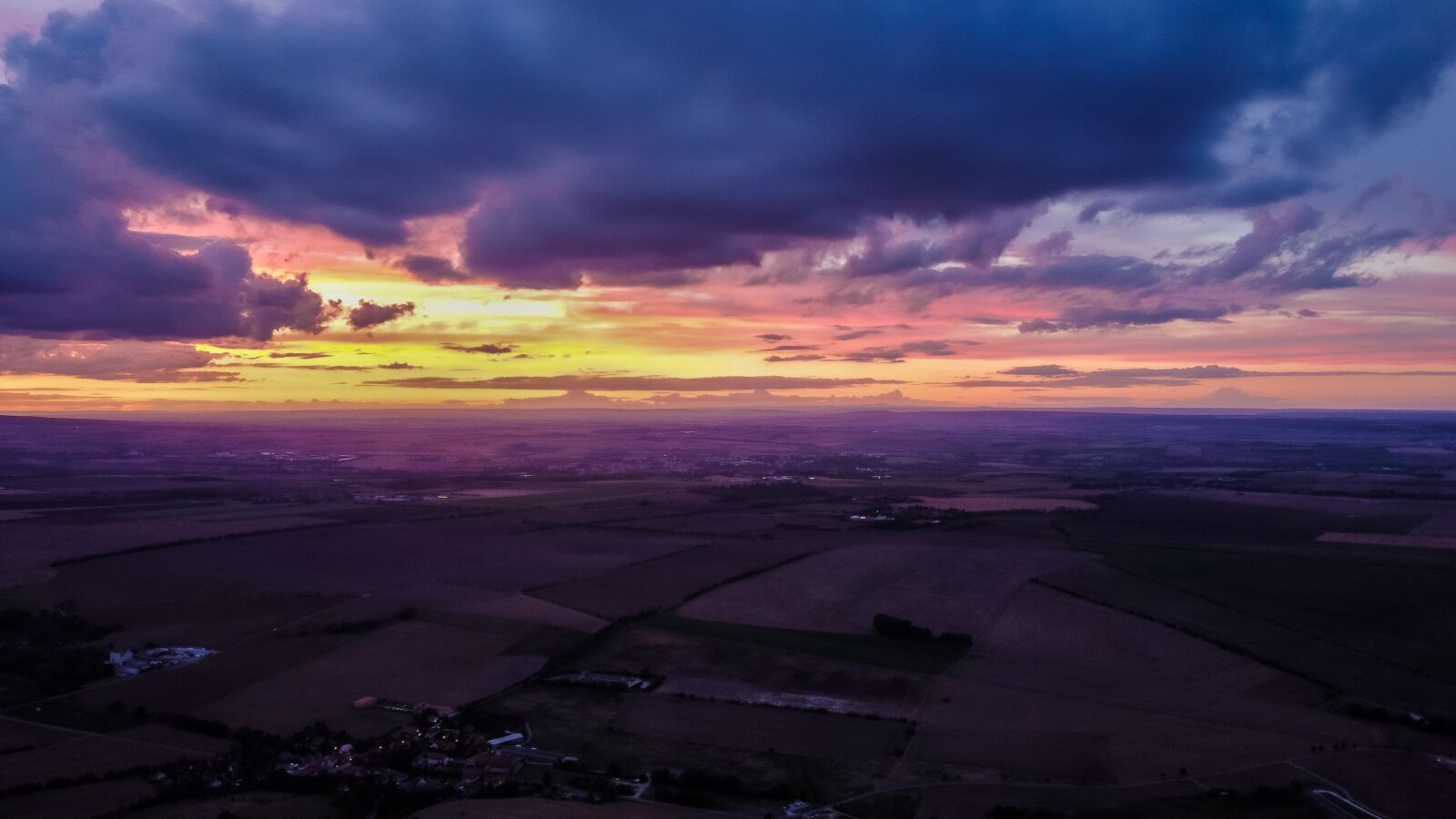 DJI FC7203 sample photo. Sunrise, landscape, outdoors photography