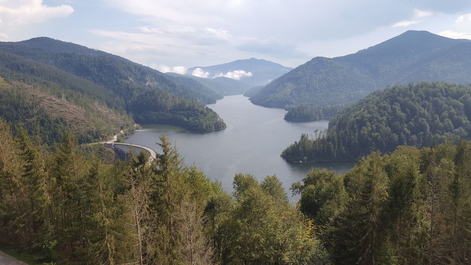 Samsung Galaxy S6 sample photo. Mountains, lake, romania photography
