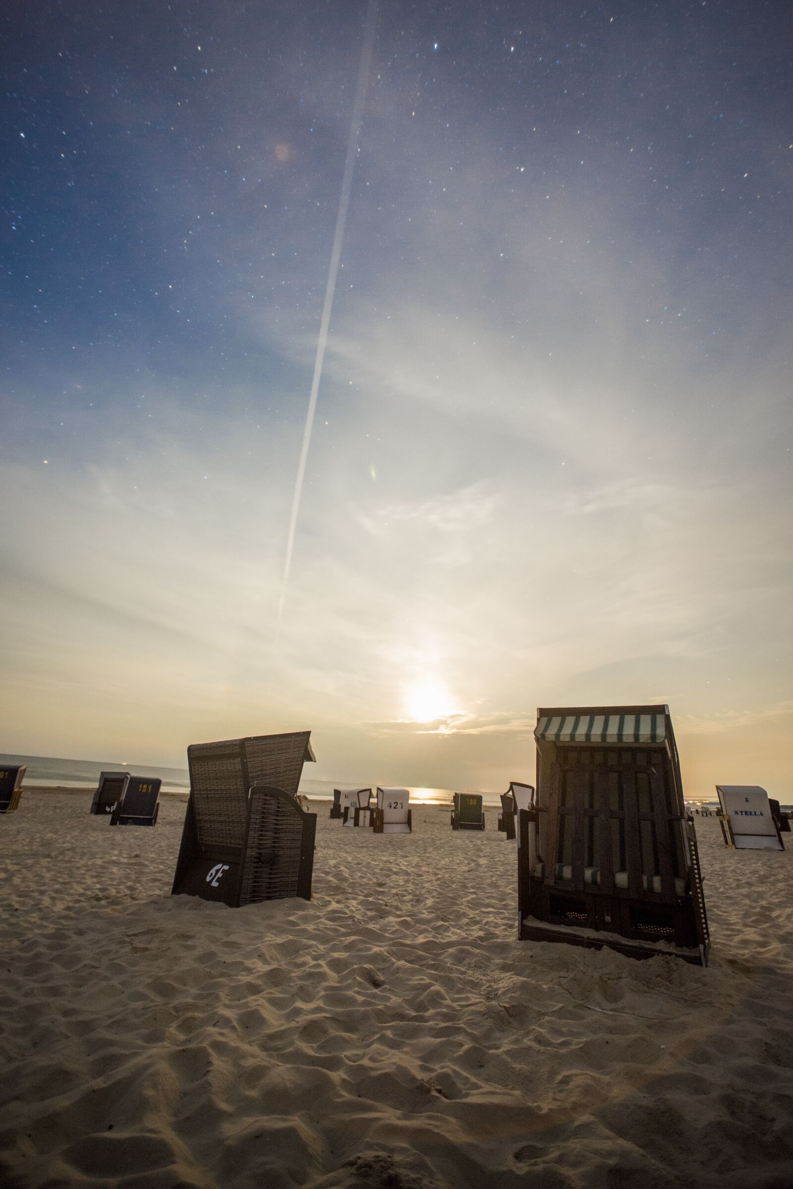 Nikon D800 sample photo. Night, moon, sun photography