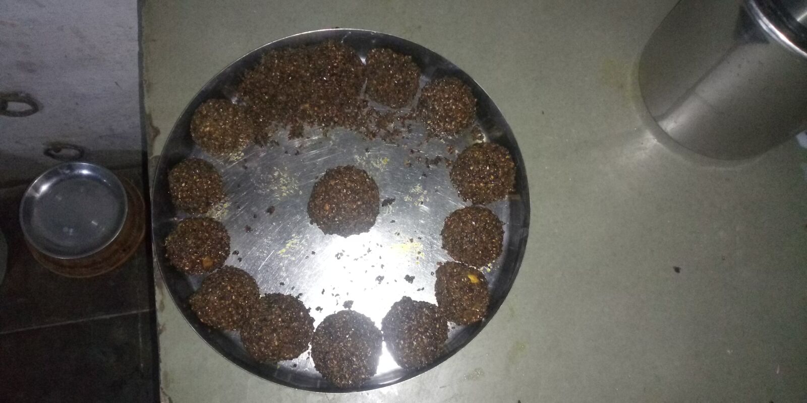 TECNO MOBILE LIMITED TECNO IN1 sample photo. Sesame laddu, black sesame photography