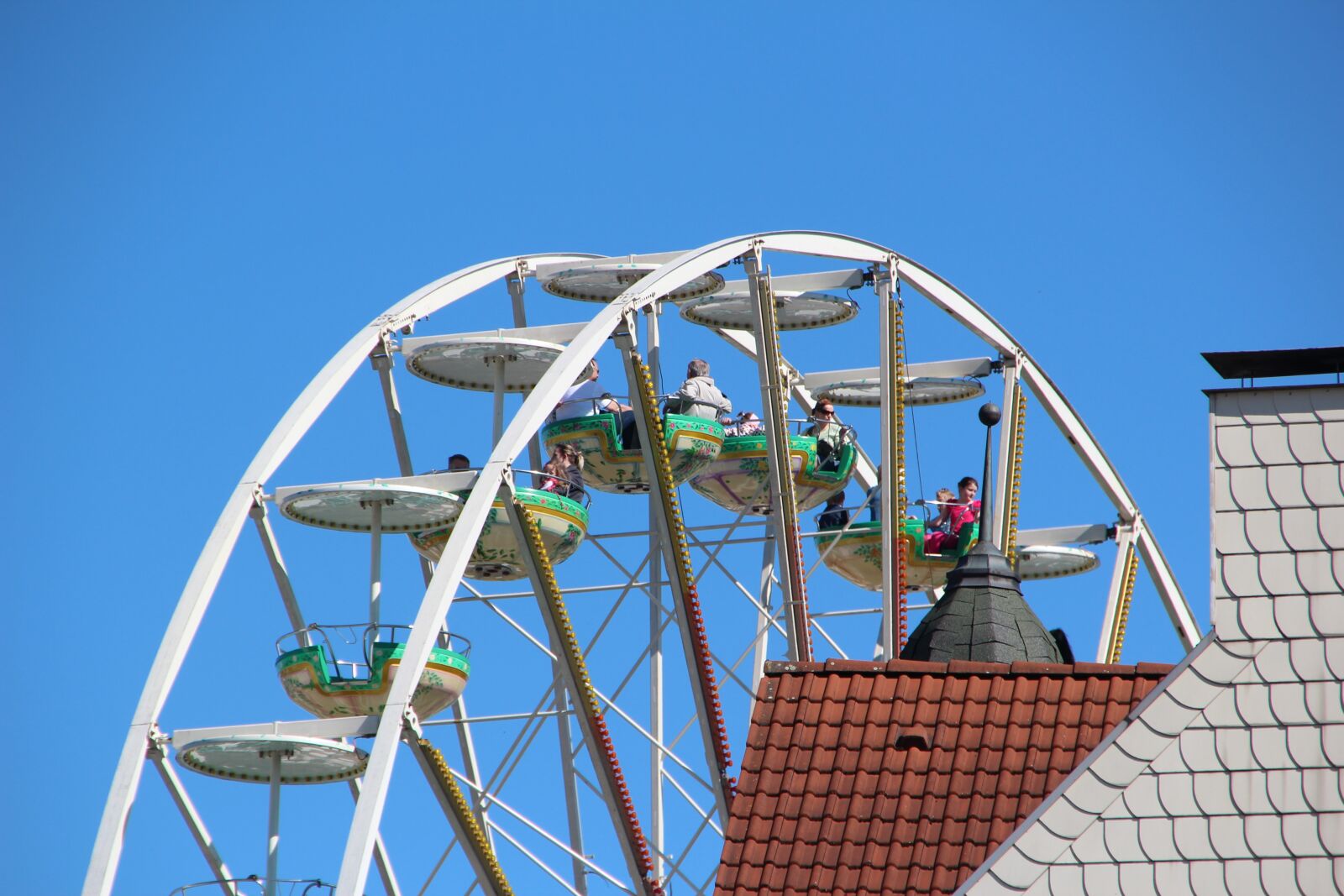 Canon EOS 600D (Rebel EOS T3i / EOS Kiss X5) sample photo. Ferris wheel, wheel, city photography