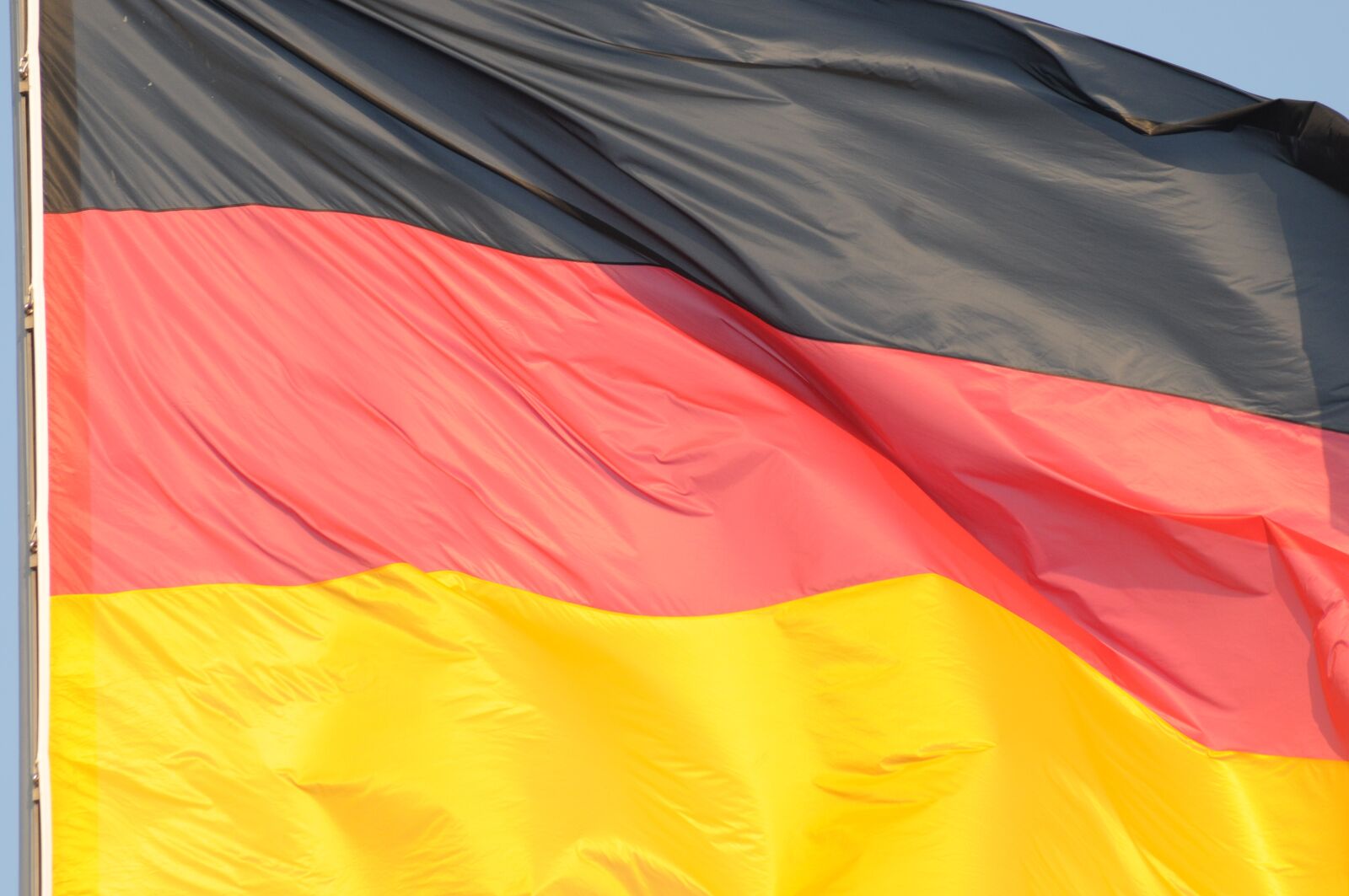Nikon D300S sample photo. Germany, flag, black red photography