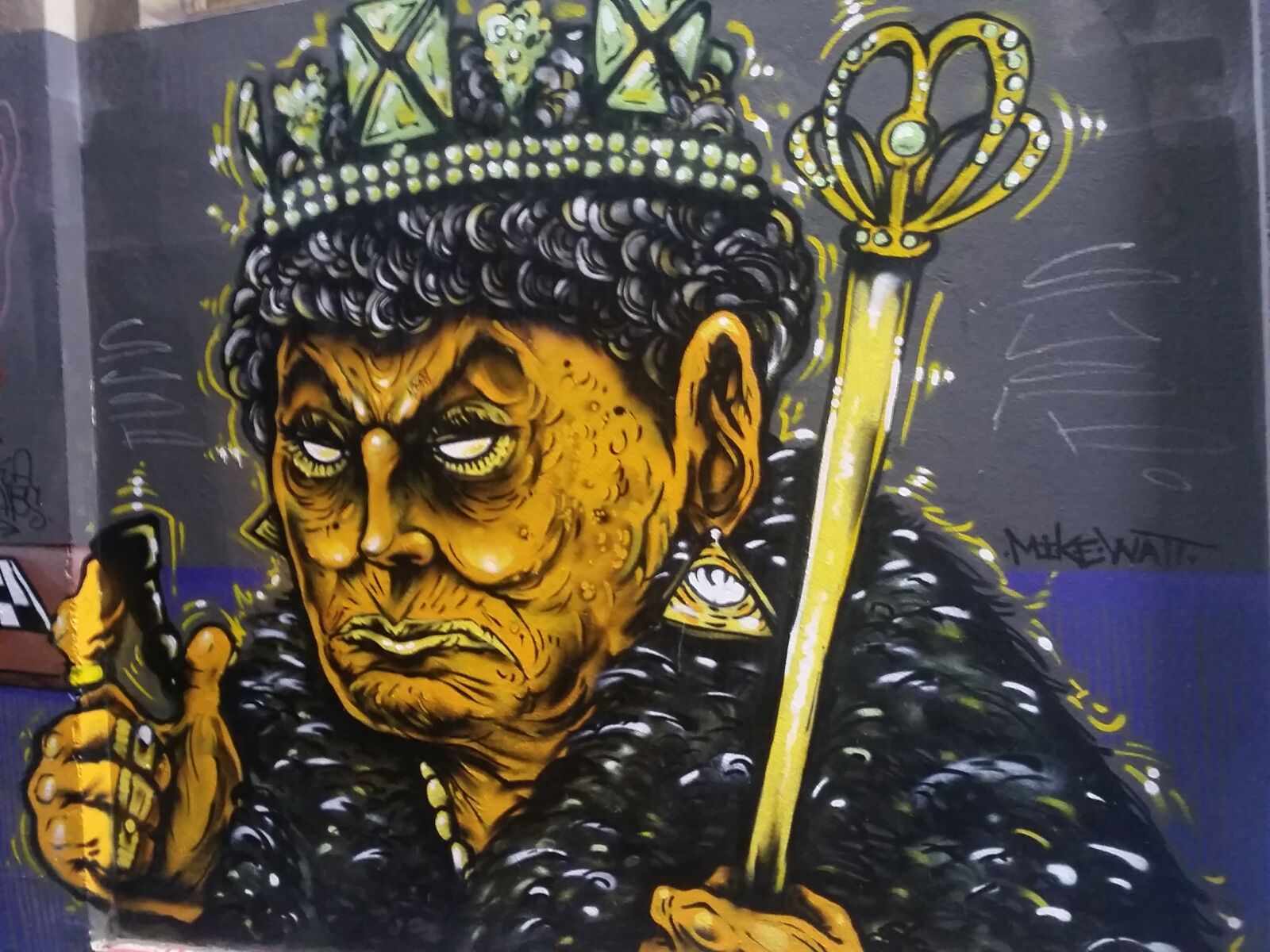 Samsung Galaxy S5 sample photo. Graffiti, laneway, street art photography