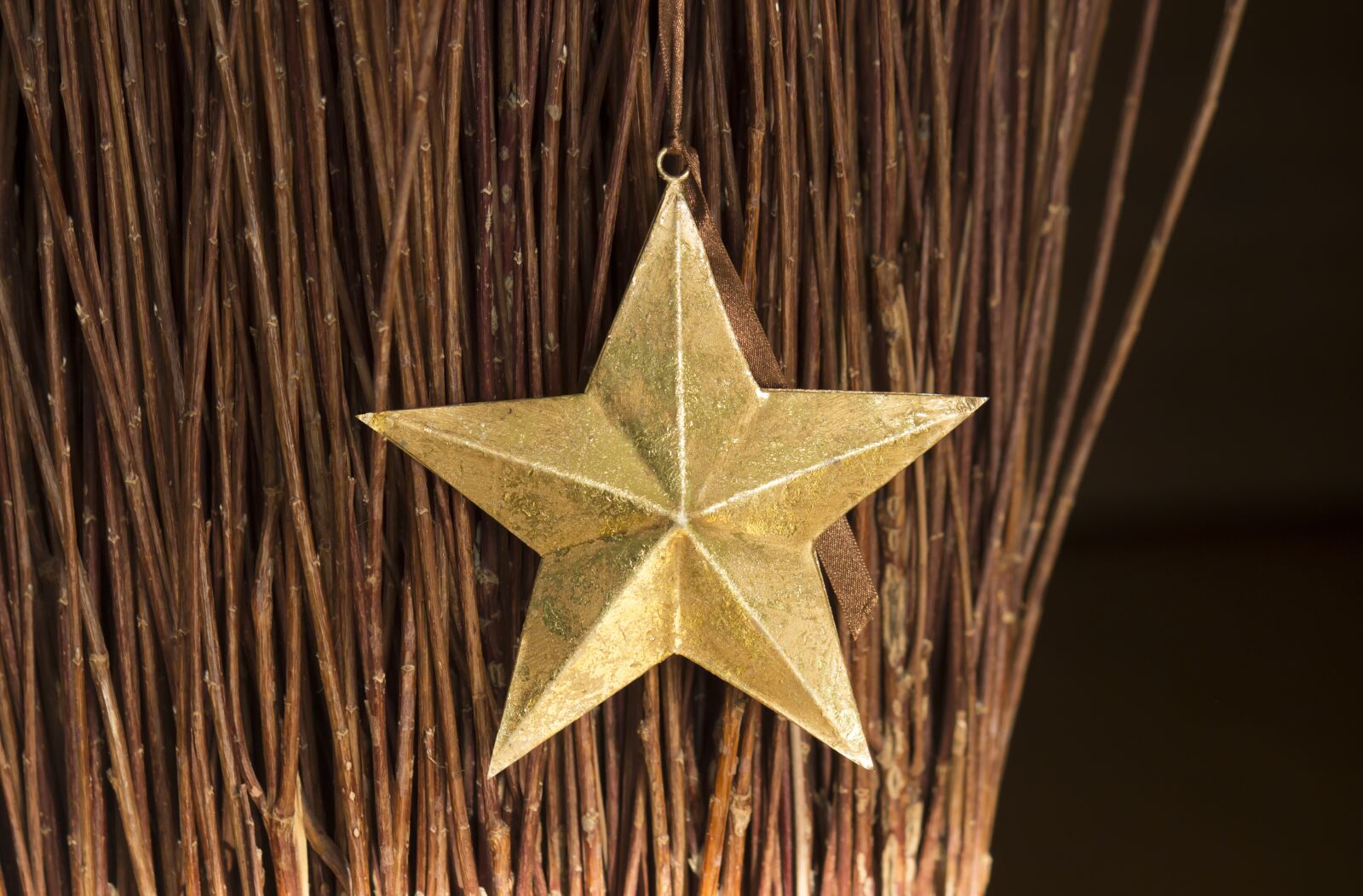 Canon EF-S 55-250mm F4-5.6 IS sample photo. Star, gold, decoration photography
