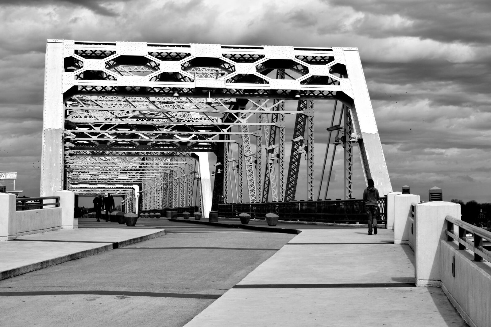 Nikon D3300 sample photo. Monochrome, bridge, panoramic photography