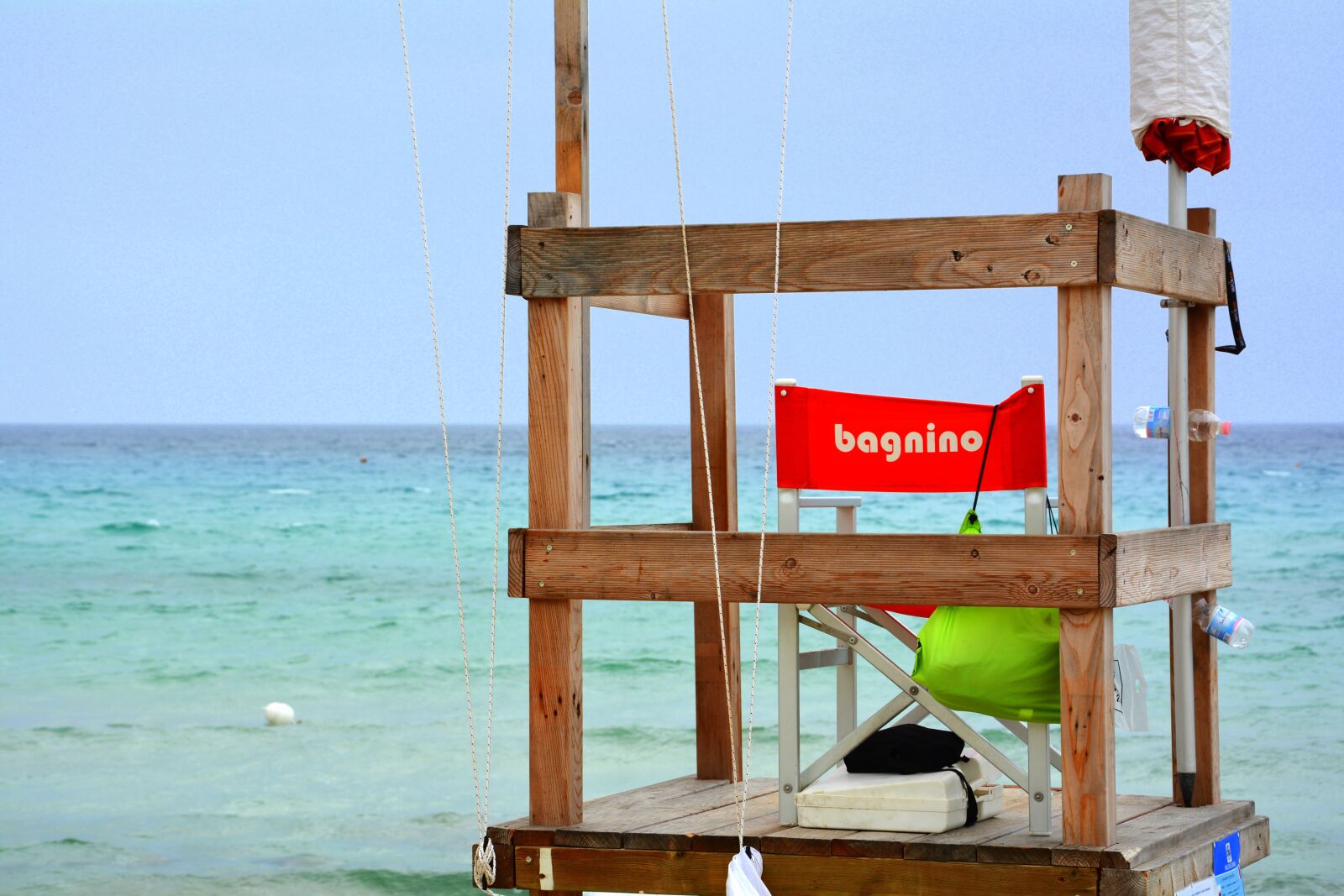 Nikon D7100 sample photo. Lifeguard, sea, beach photography