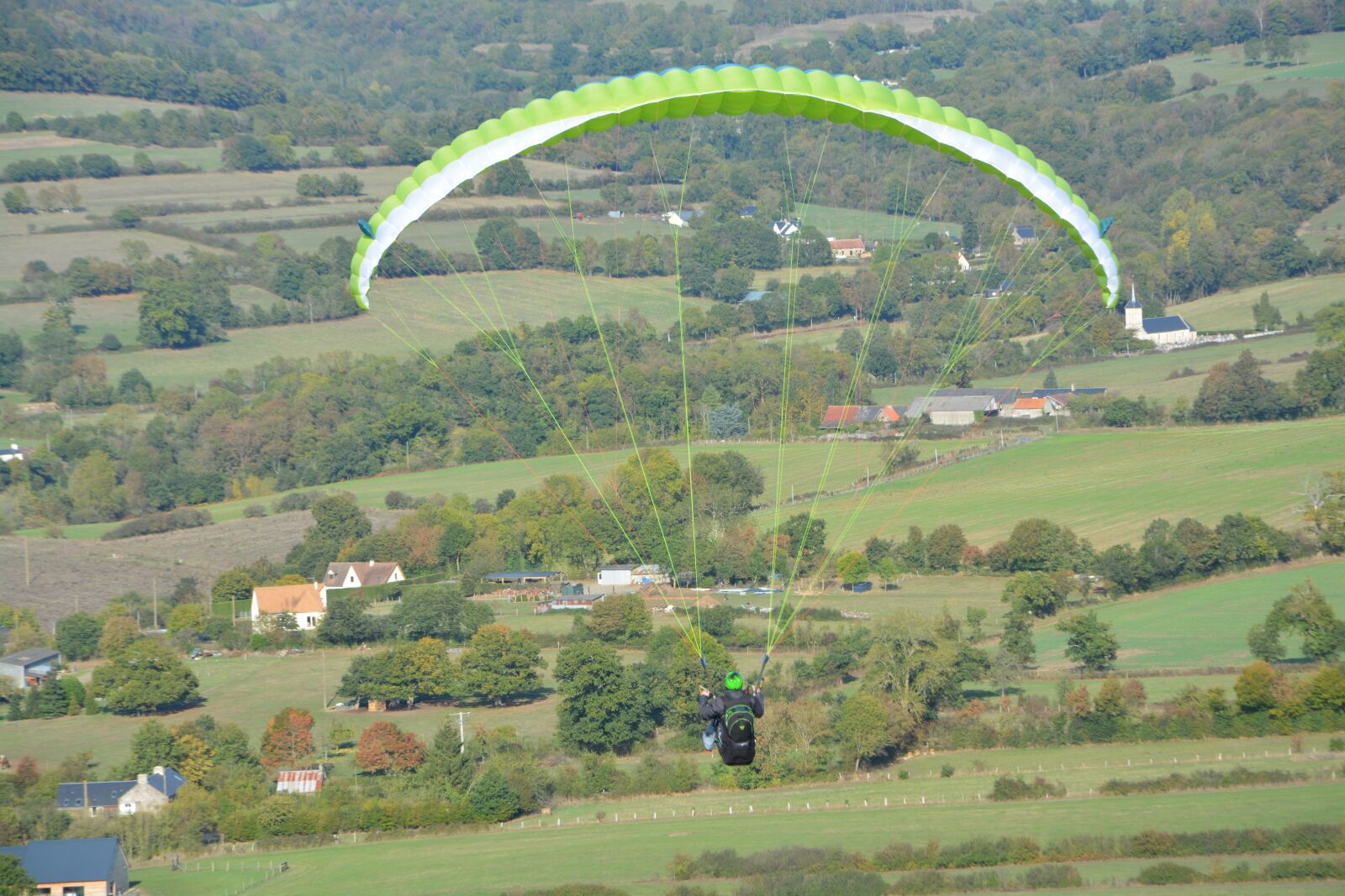 Nikon D5200 sample photo. Paragliding, paraglider, free flight photography