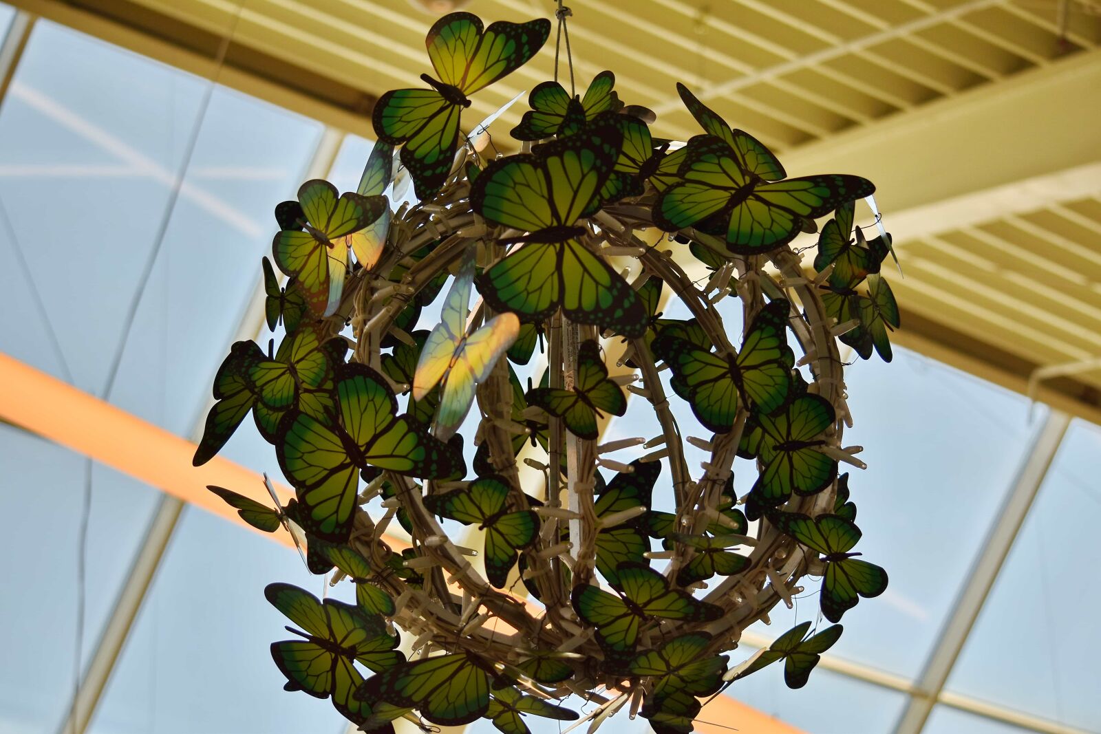 Nikon D5500 sample photo. Butterfly, decoration, interior decoration photography