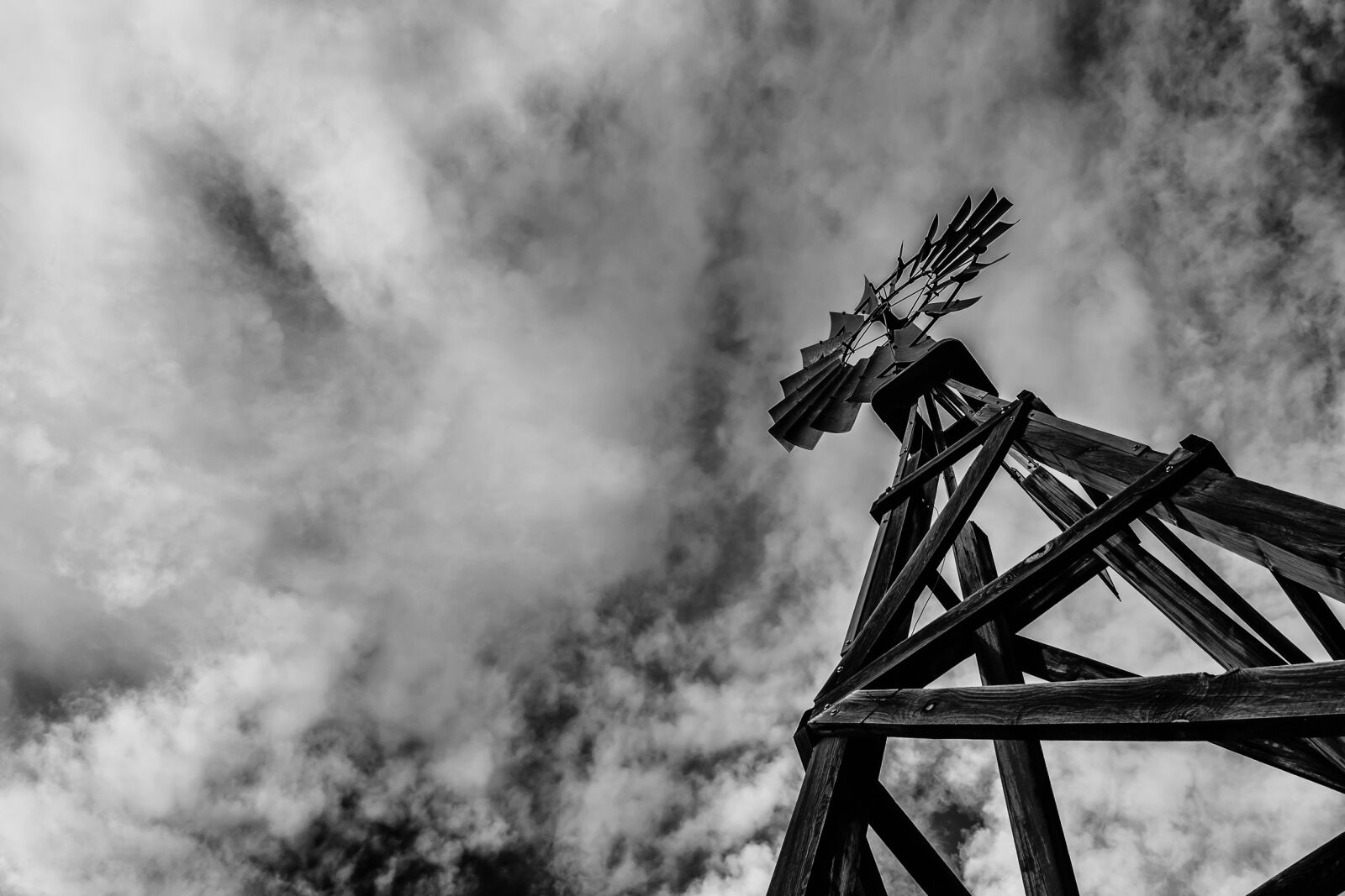 Nikon D5500 sample photo. Windmill, farm, agriculture photography