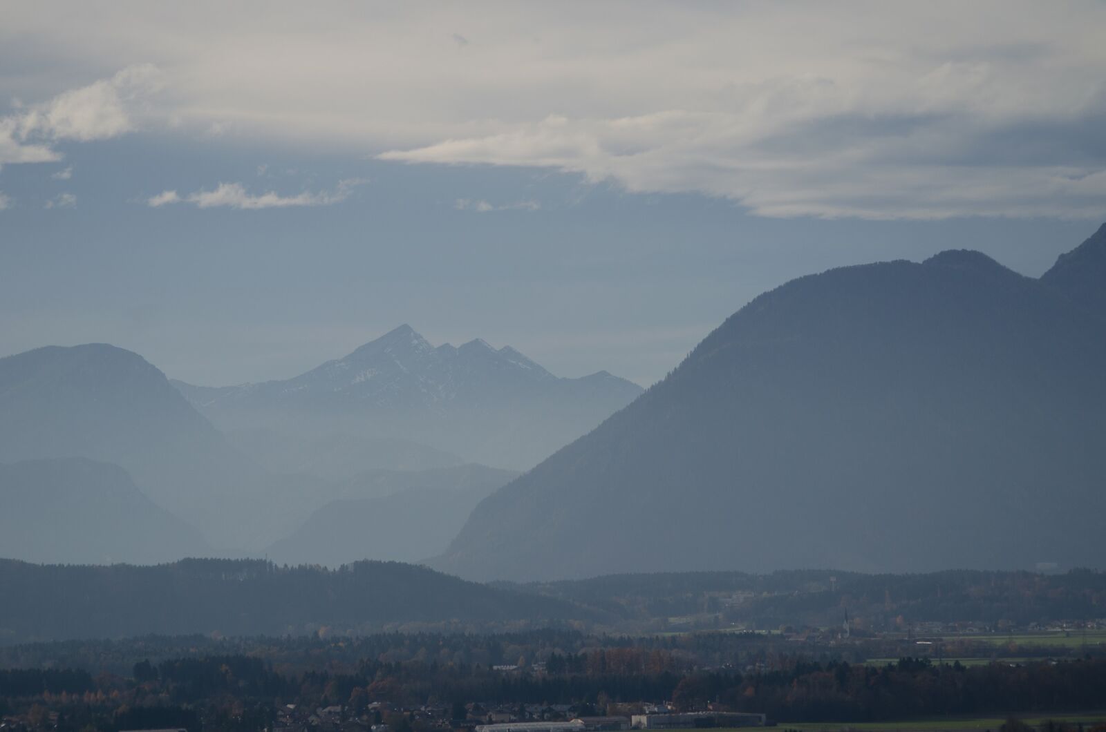 Nikon D5100 sample photo. Mountains, landscape, salzburg photography