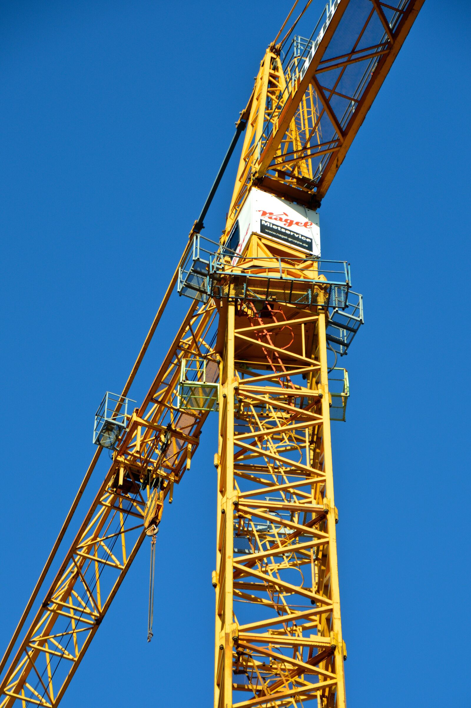 Nikon D3200 sample photo. Kranhaus, boom, site photography