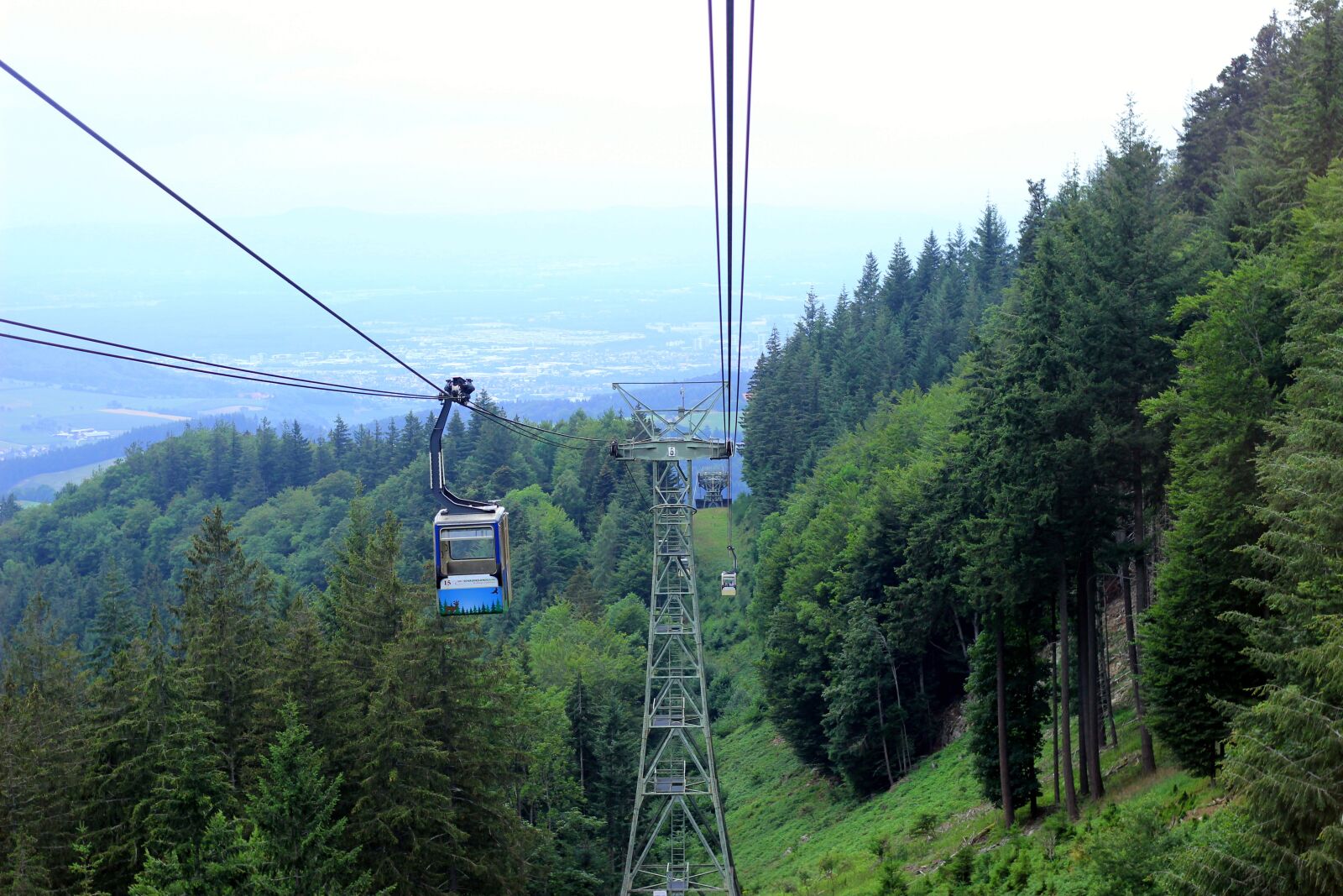 Canon EOS 600D (Rebel EOS T3i / EOS Kiss X5) sample photo. Cable car, mountain, train photography