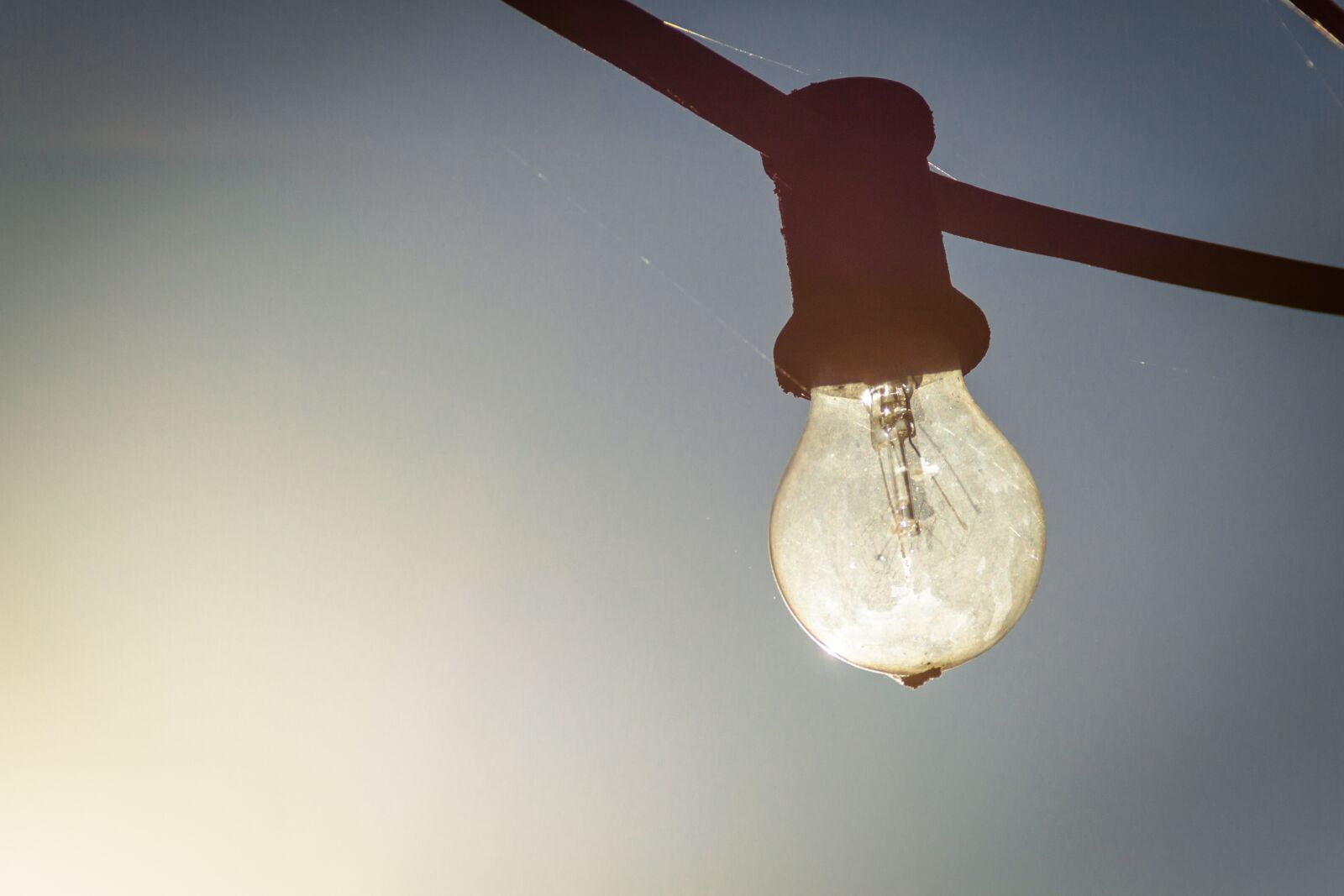 Canon EOS 7D sample photo. Light bulb, lichterkette, outdoor photography