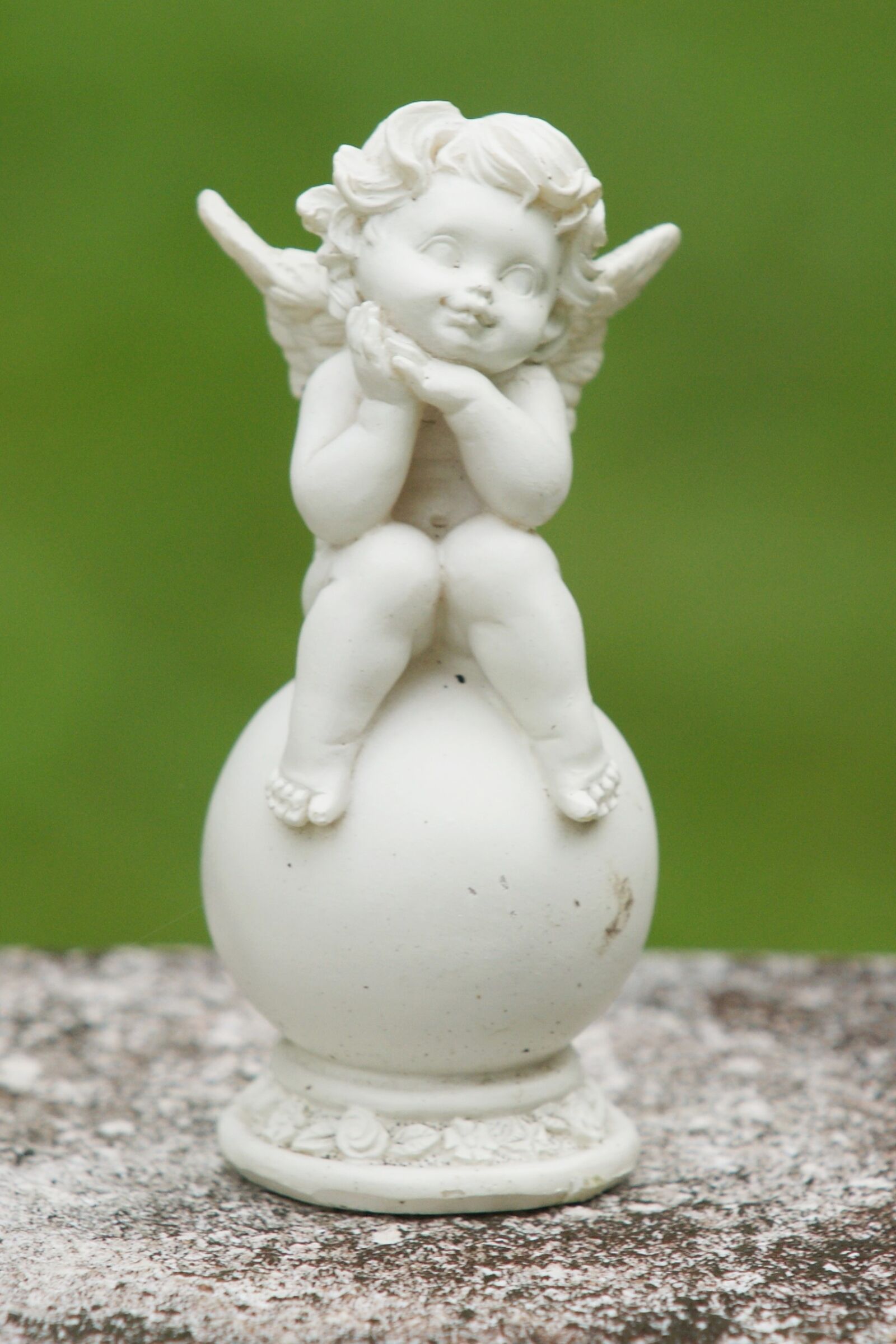 Sony Alpha DSLR-A700 sample photo. Angel, angel figure, cemetery photography