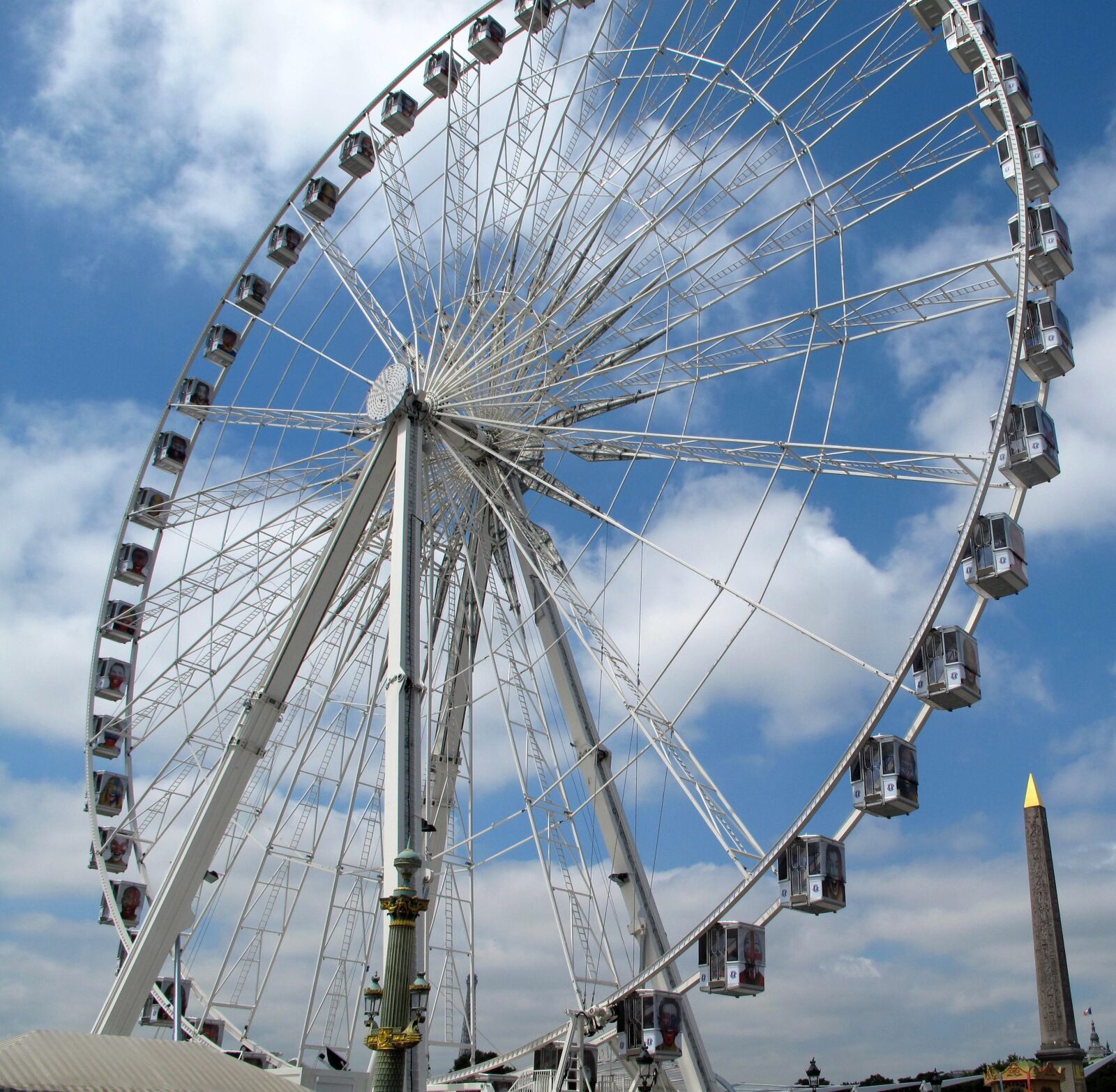 Canon PowerShot G10 sample photo. Paris, wheel, champs- lys photography