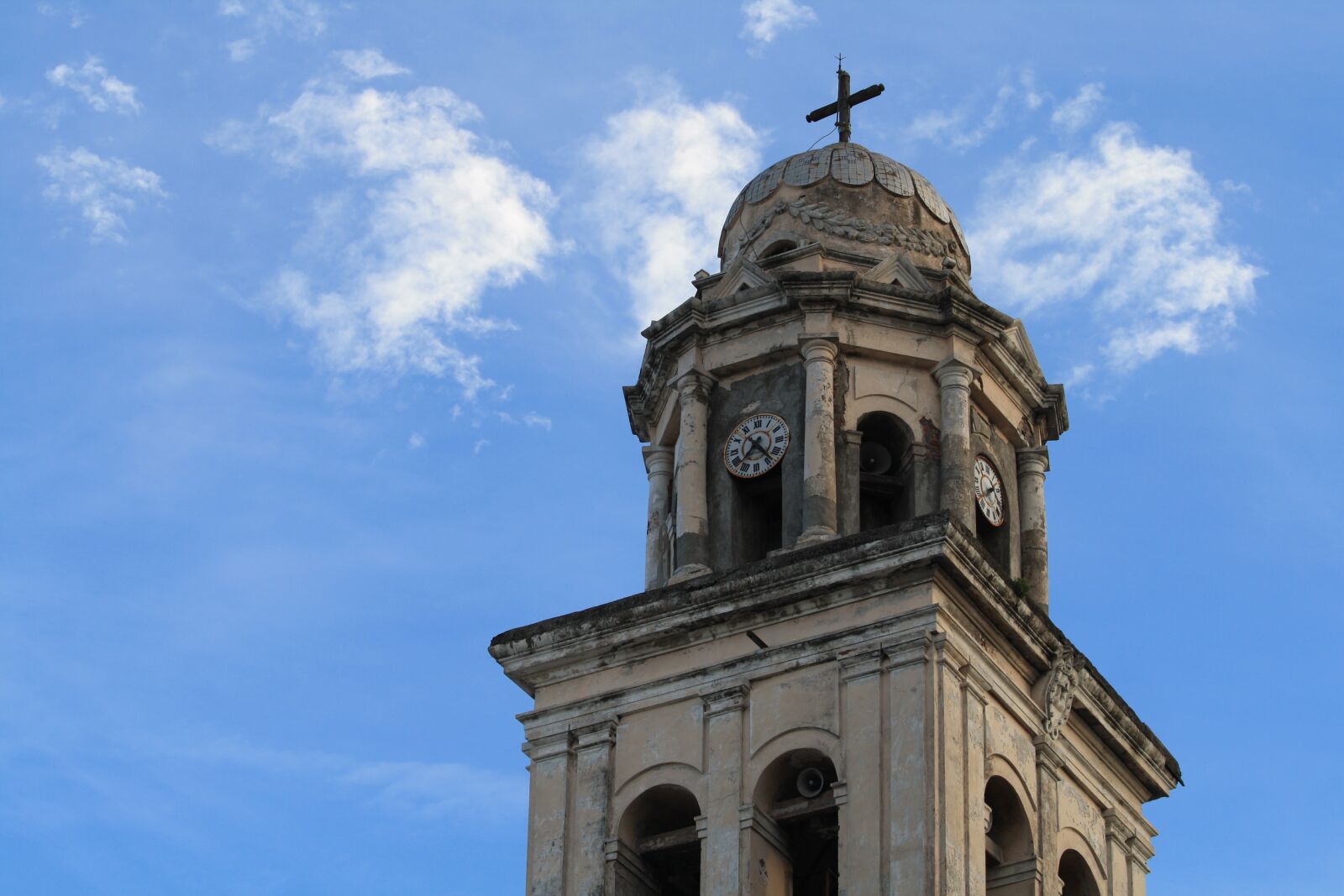 Canon EOS 1000D (EOS Digital Rebel XS / EOS Kiss F) sample photo. Bell tower, cathedral, veracruz photography
