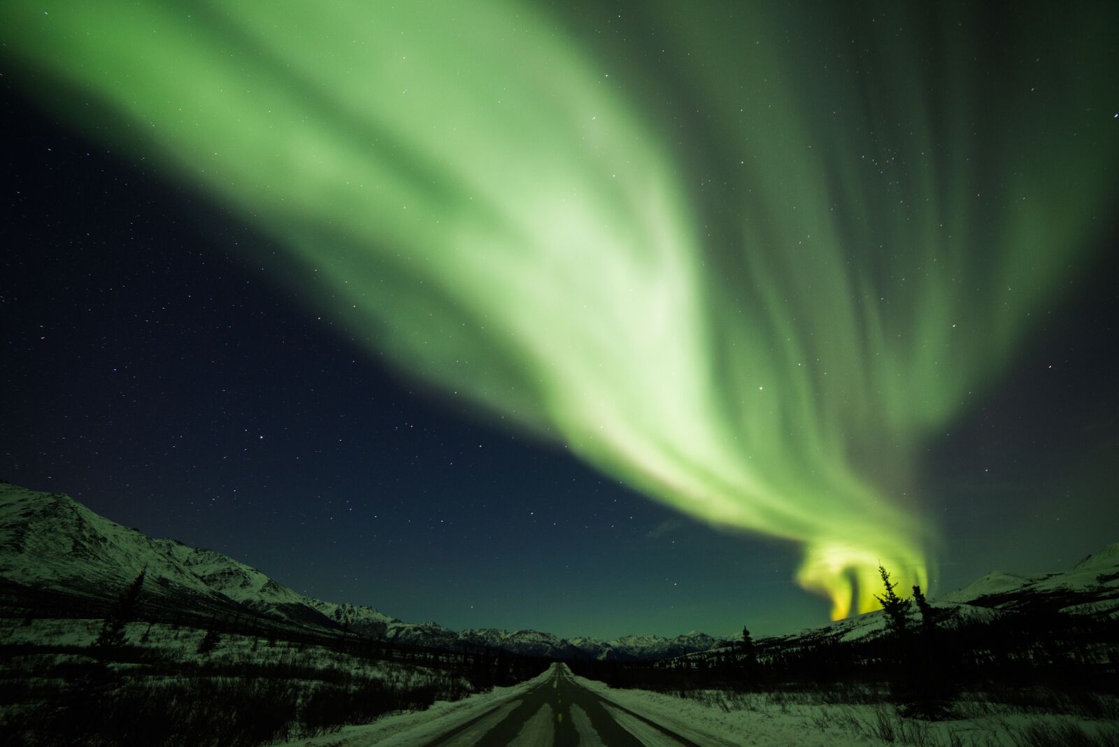 Nikon D810 sample photo. Aurora borealis, northern lights photography